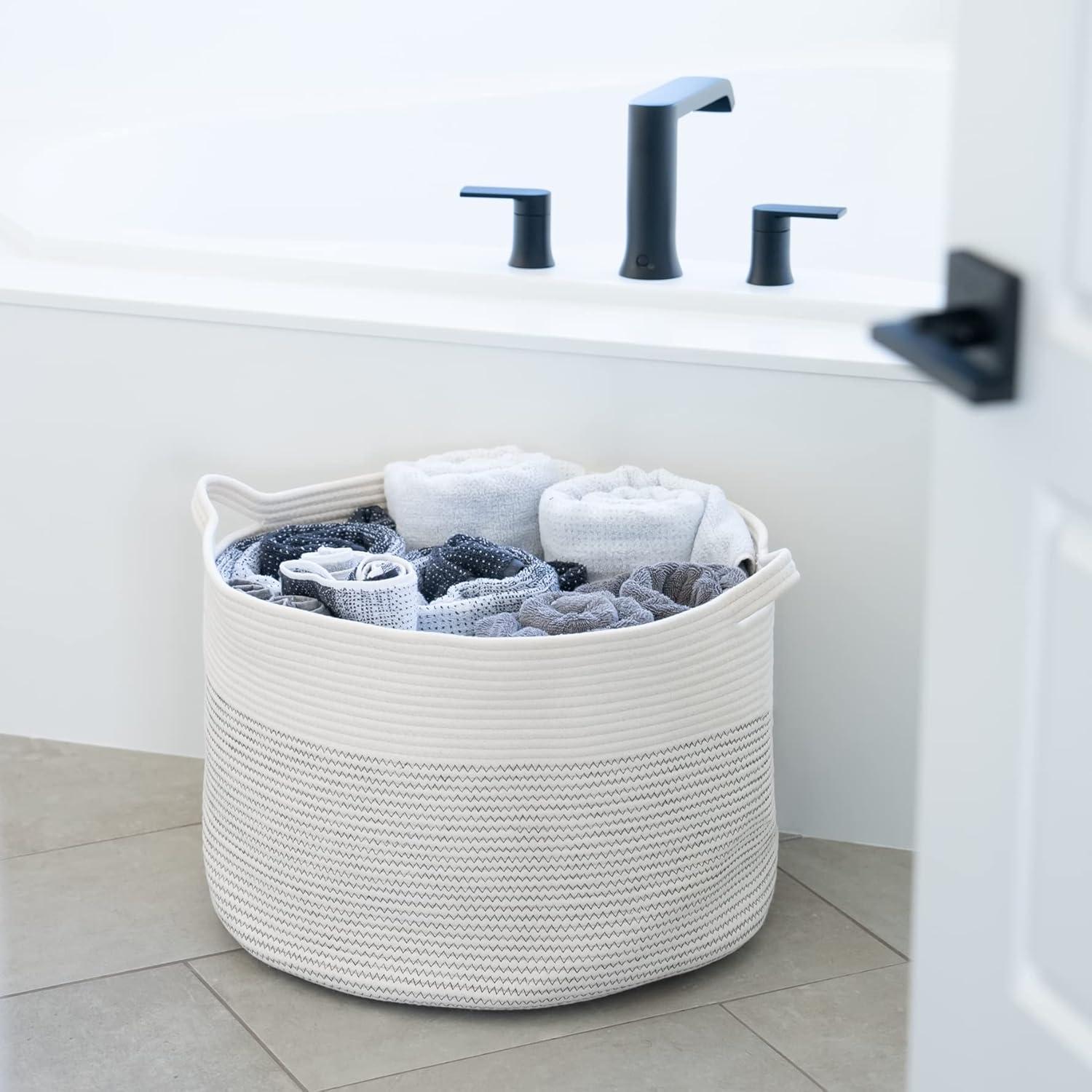 Cesta de Almacenamiento Little Hippo XXXL Algodón 83L