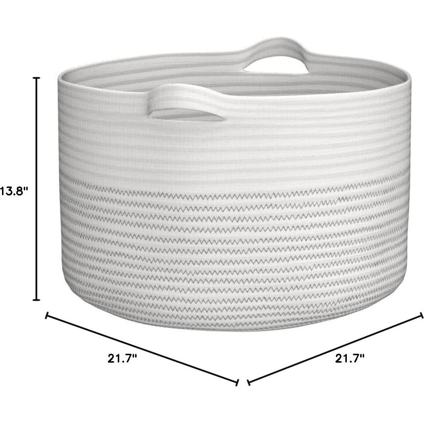 Cesta de Almacenamiento Little Hippo XXXL Algodón 83L
