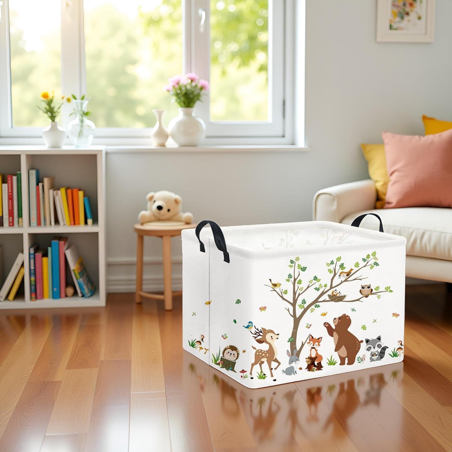 Cesta de Almacenamiento para Niños TIBAOLOVER 38x25x23cm