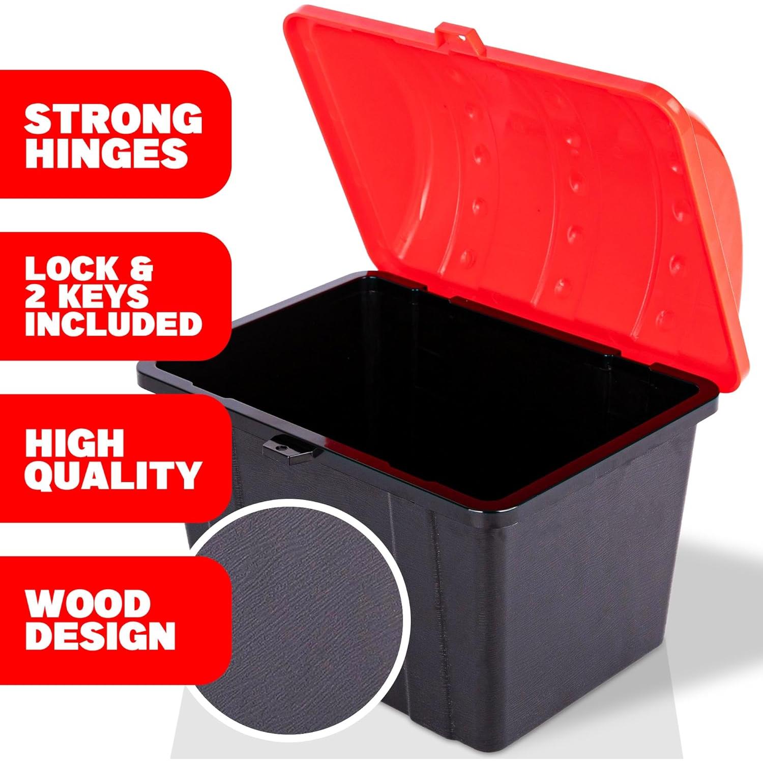 Caja del Tesoro ArtCreativity para Niños - Cofre Pirata 23.5x19x17.8cm