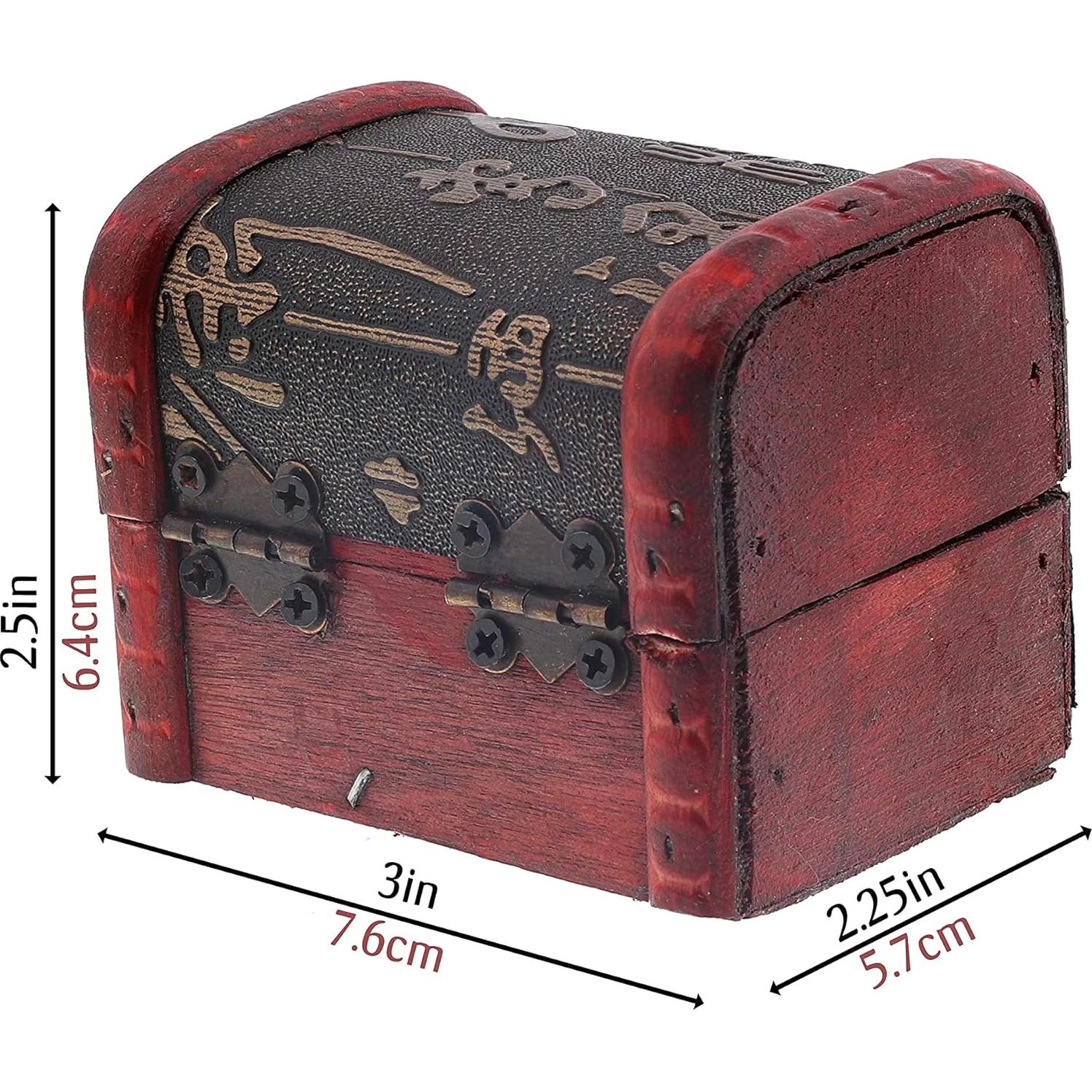 Cofre de Almacenamiento de Madera Colección SandT - Set de 6