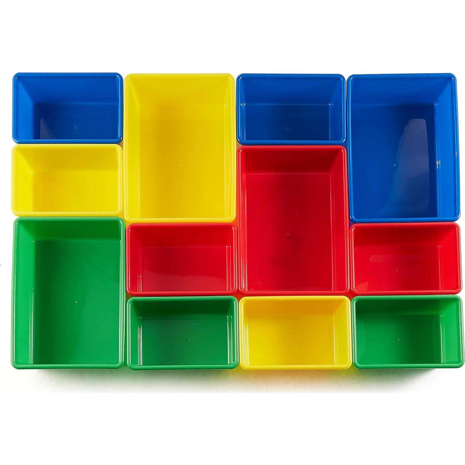 Organizador de Juguetes Amazon Basics con 12 Contenedores