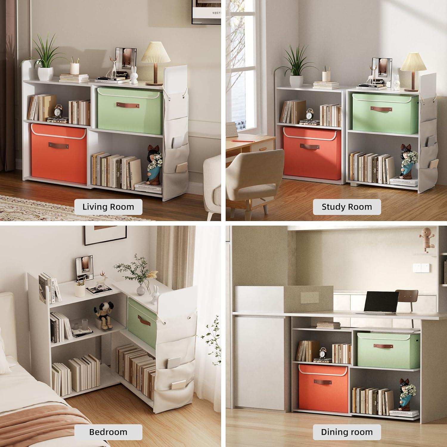 Estantería Modular de Madera Pioncrey 81 cm con Gabinetes