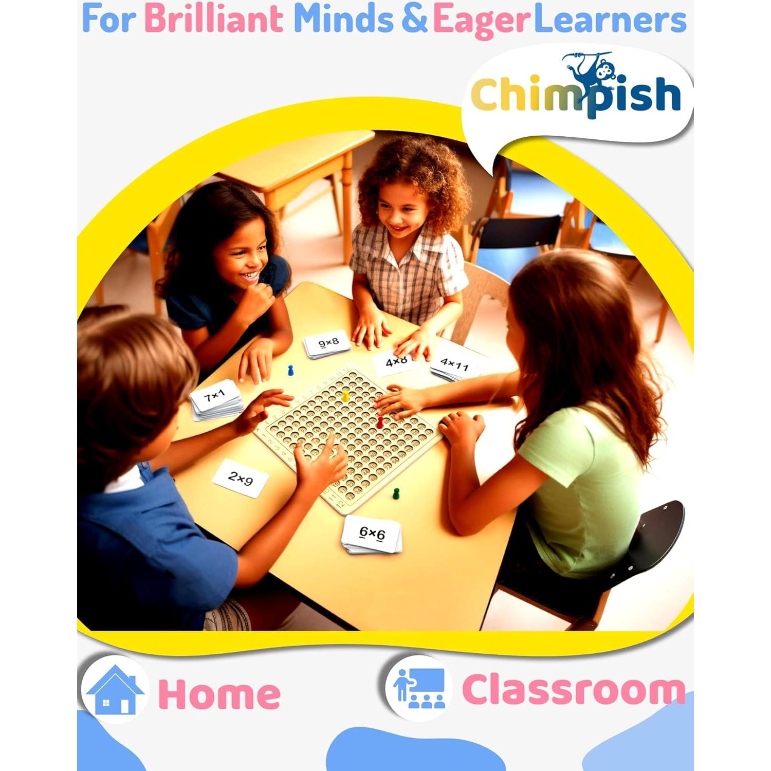 Juego de Mesa Montessori de Multiplicación Cereza 12x12