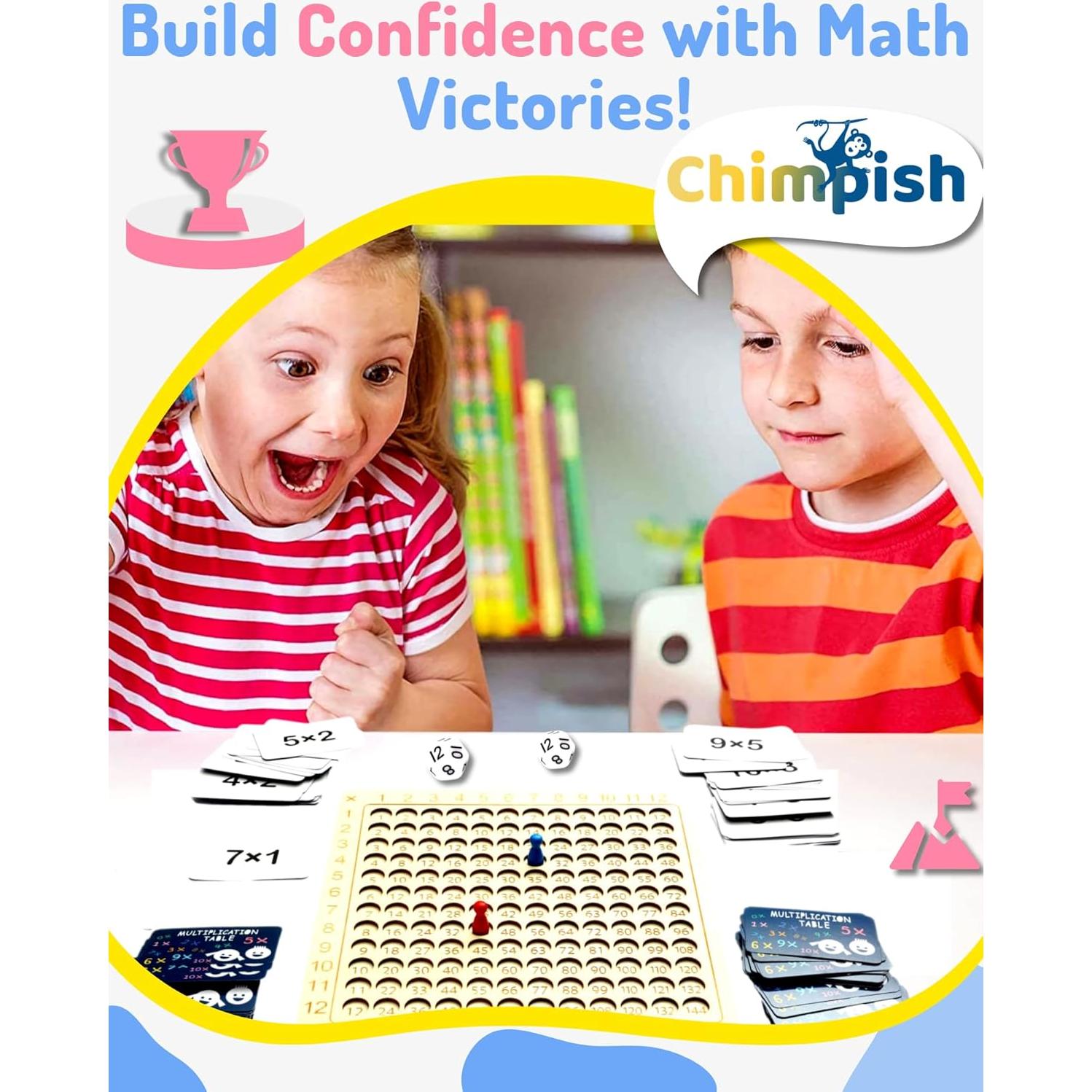 Juego de Mesa Montessori de Multiplicación Cereza 12x12