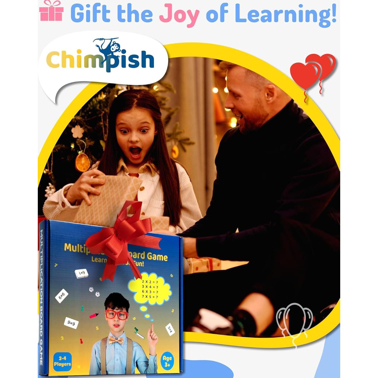 Juego de Mesa Montessori de Multiplicación Cereza 12x12