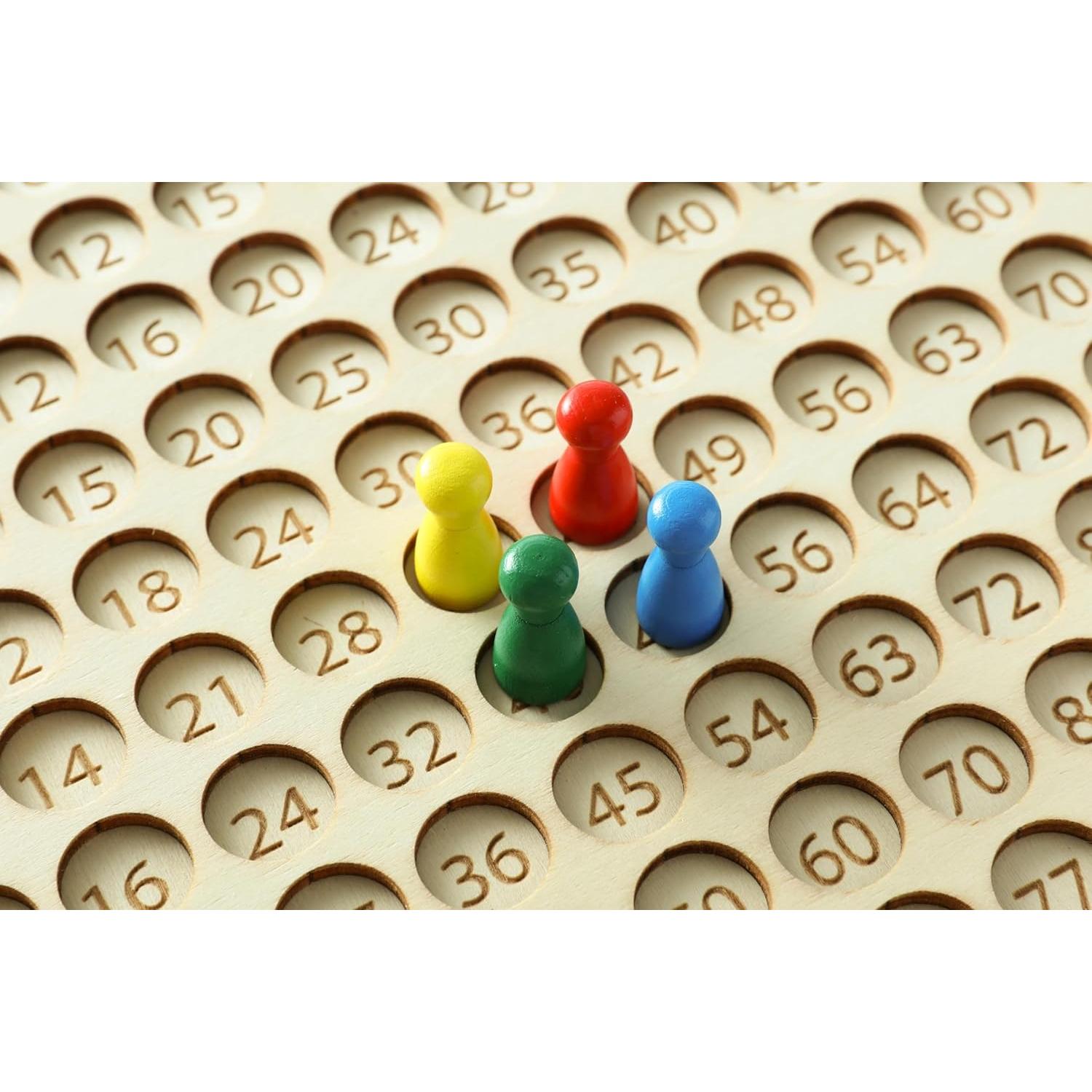 Juego de Mesa Montessori de Multiplicación Cereza 12x12