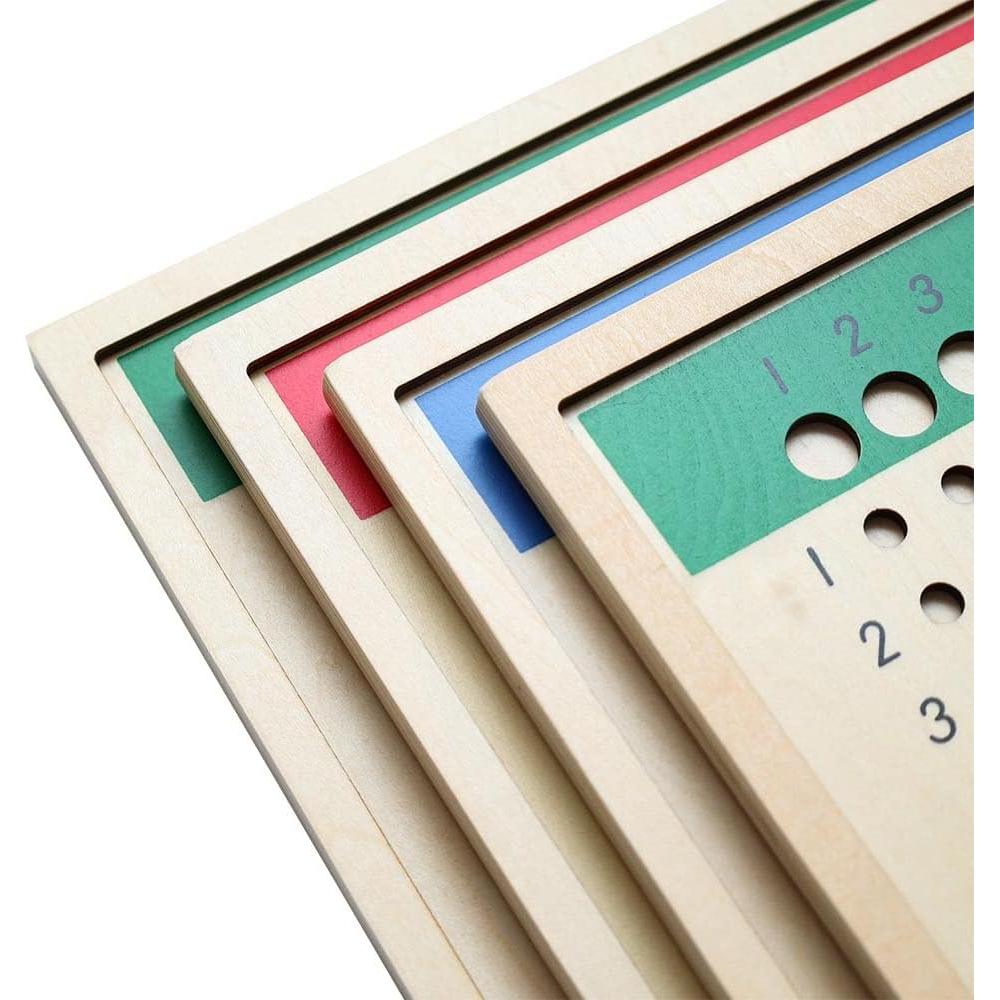 Tablero de División Montessori Kghios para Niños 3-10 Años