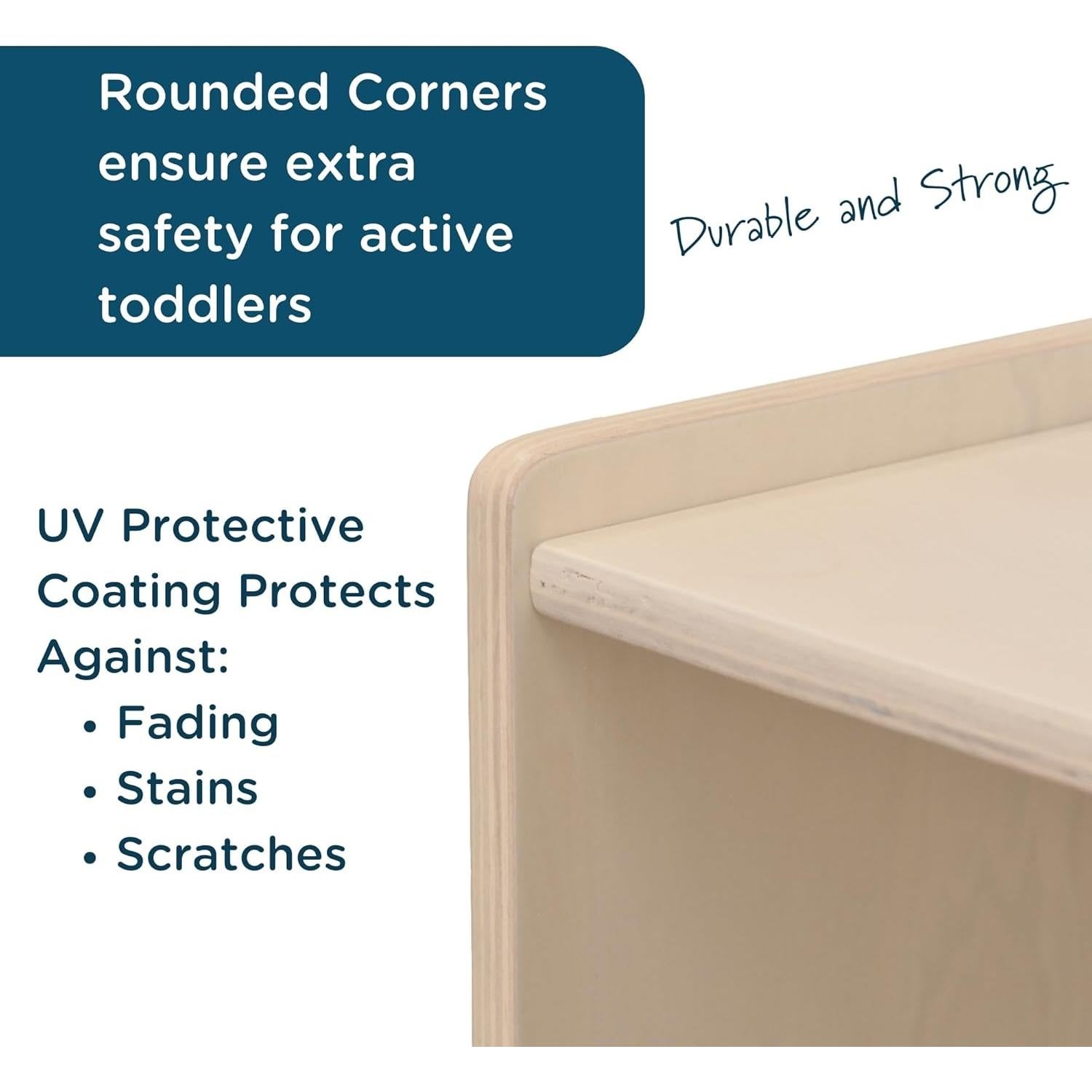 Cubo de Lectura Tranquilidad Children's Factory Madera 73.7cm