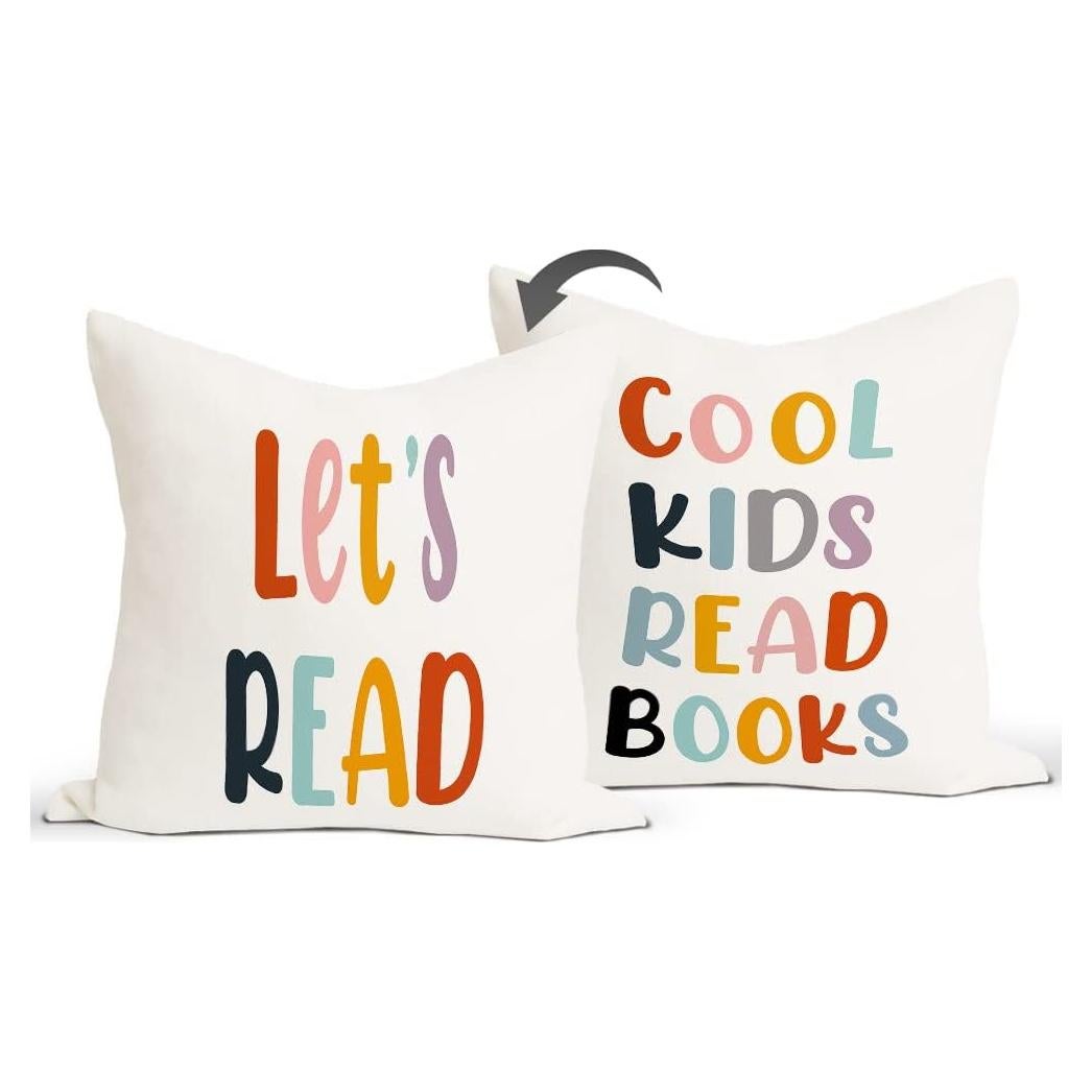 Fundas de Cojín Decorativas Rusenbao 45x45 cm Niña Escolar