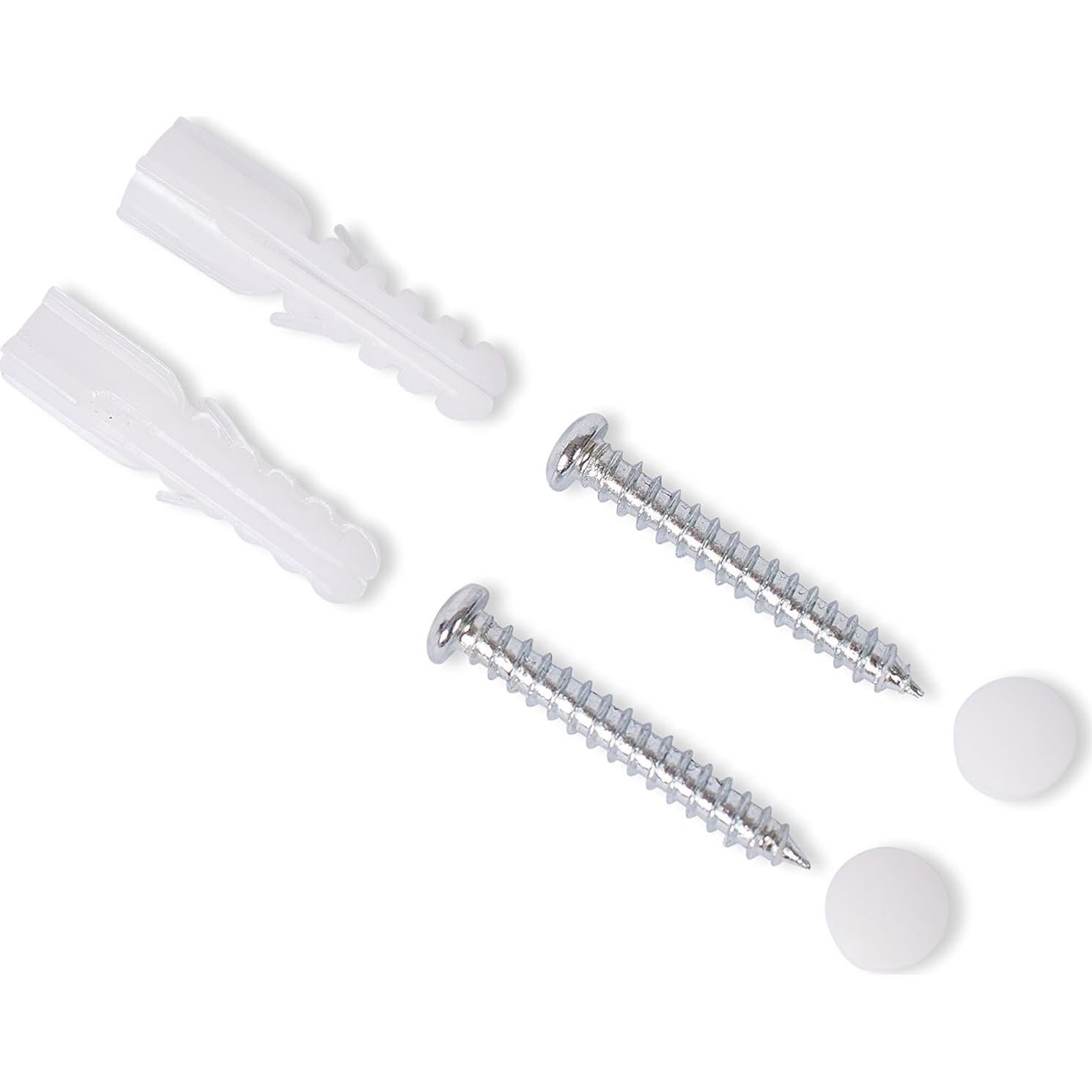 Perchero de Pared BirdRock Home con 4 Ganchos Dobles