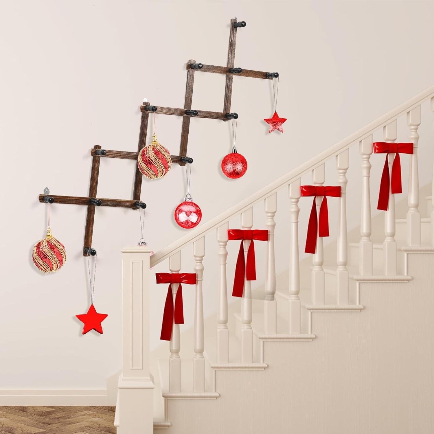 Perchero de Pared Acordeón WGFKVAS - 2 Pcs con 14 Ganchos