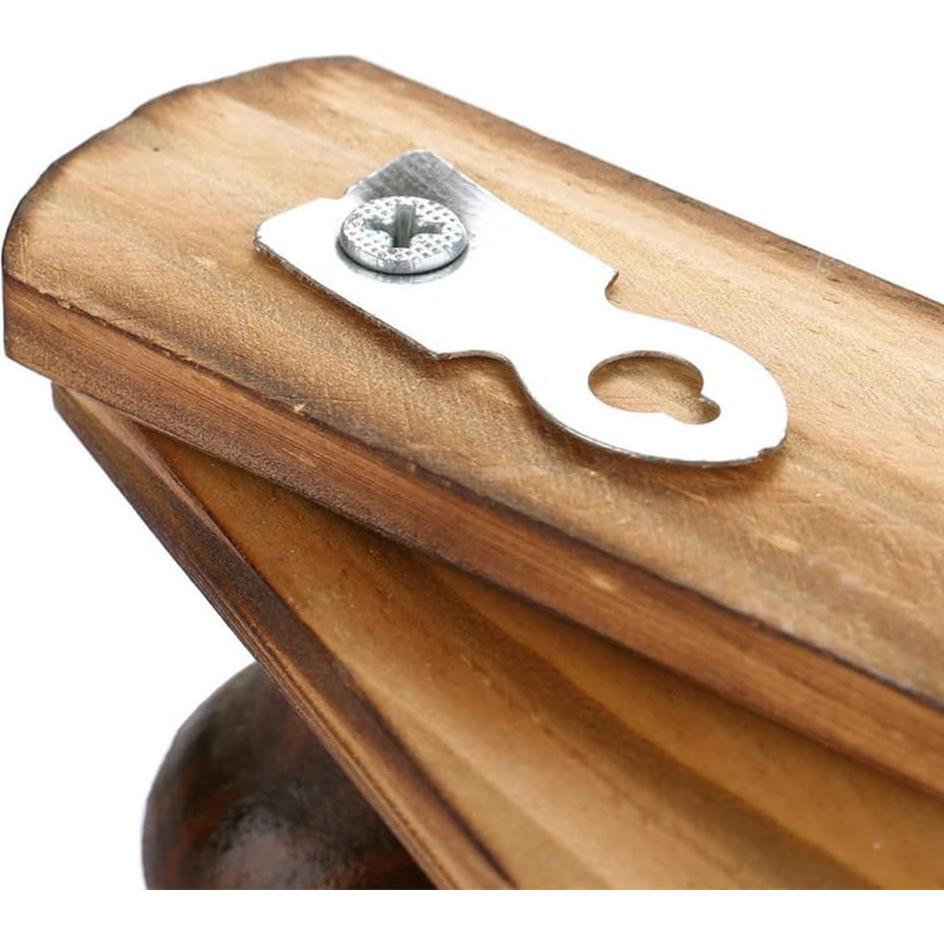 Perchero de Pared Expandible AMAPON de Madera con 13 Ganchos