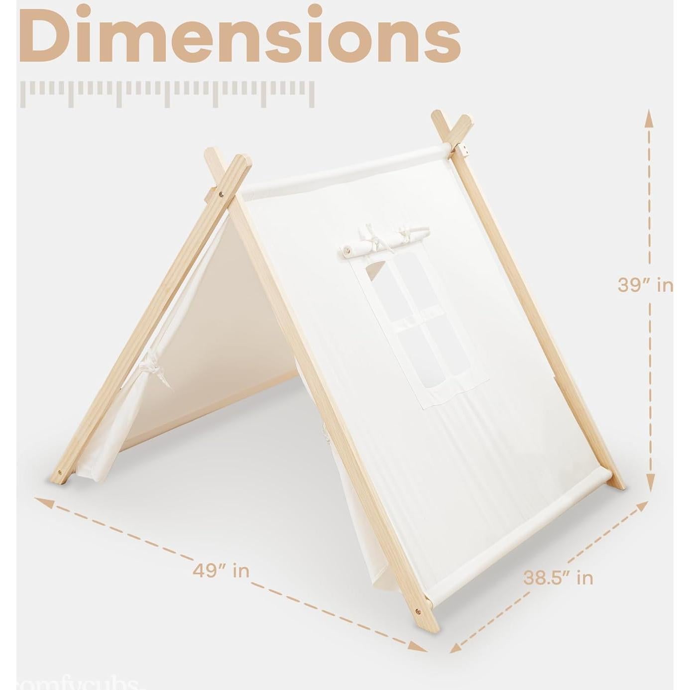 Tienda de Juego para Niños Comfy Cubs - Algodón Transpirable