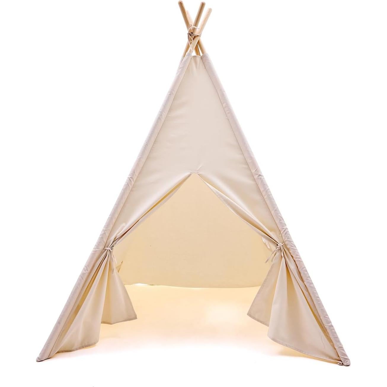 Teepee para Niños Jili Lianke 110x110x160 cm Lona Algodón