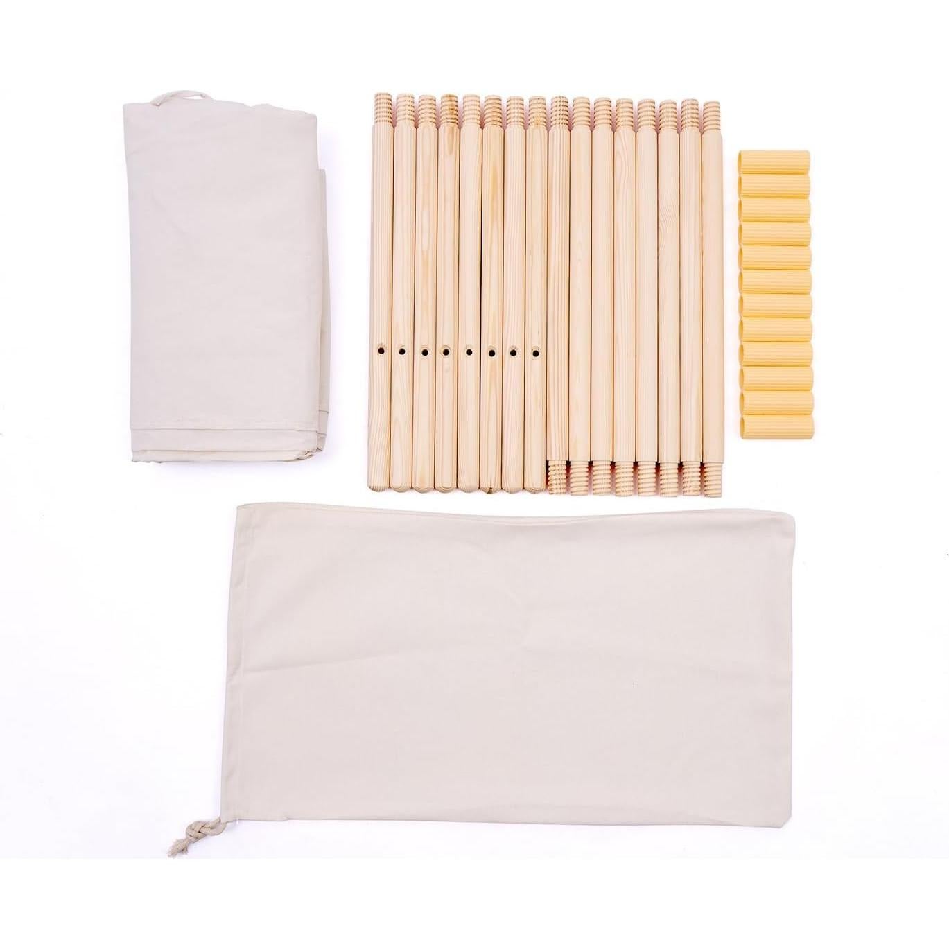 Teepee para Niños Jili Lianke 110x110x160 cm Lona Algodón