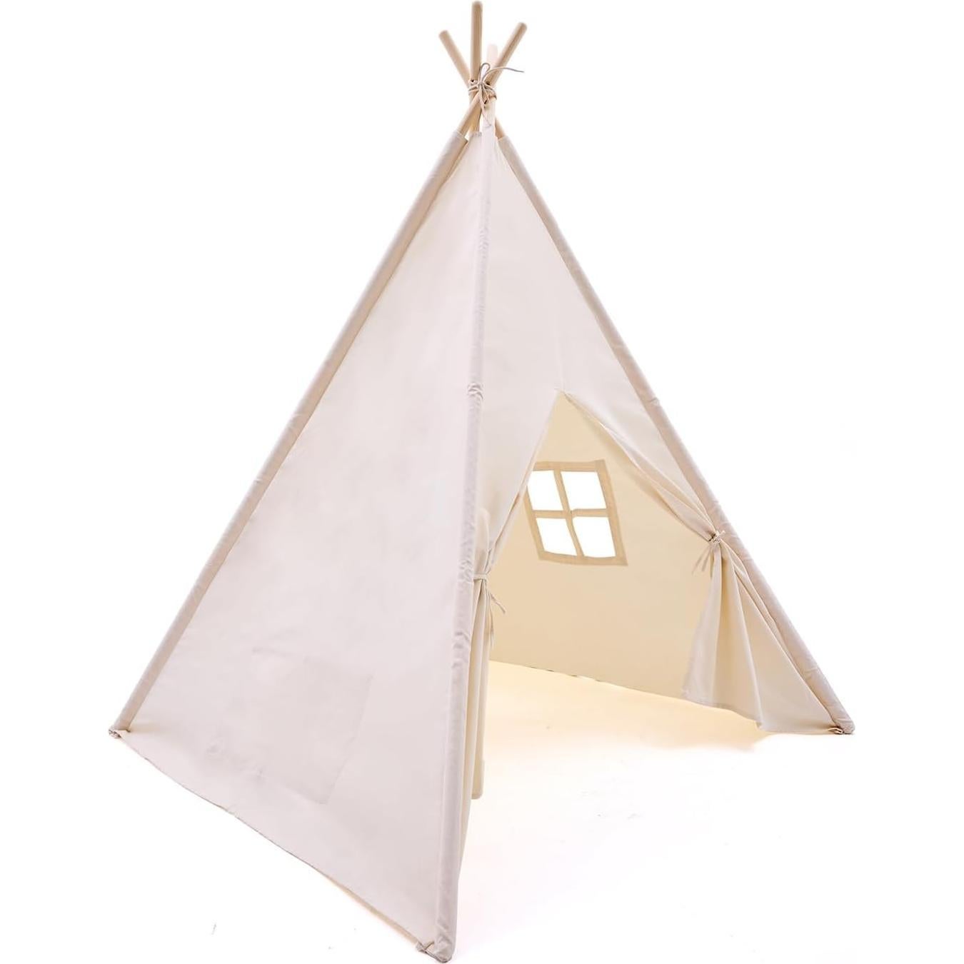 Teepee para Niños Jili Lianke 110x110x160 cm Lona Algodón