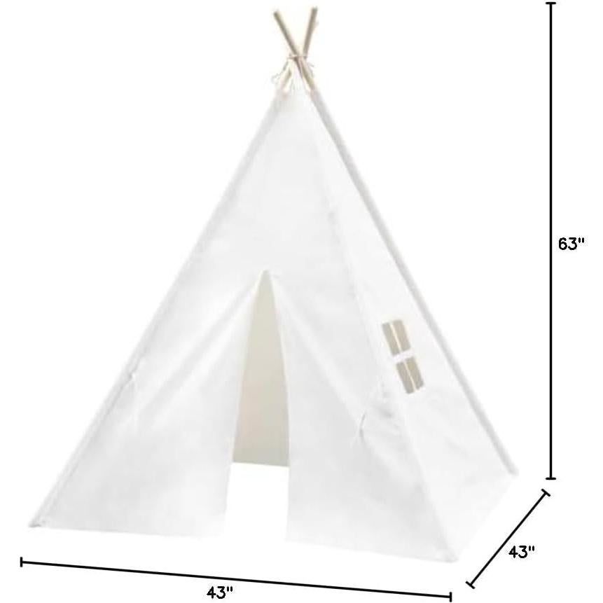 Teepee para Niños Jili Lianke 110x110x160 cm Lona Algodón