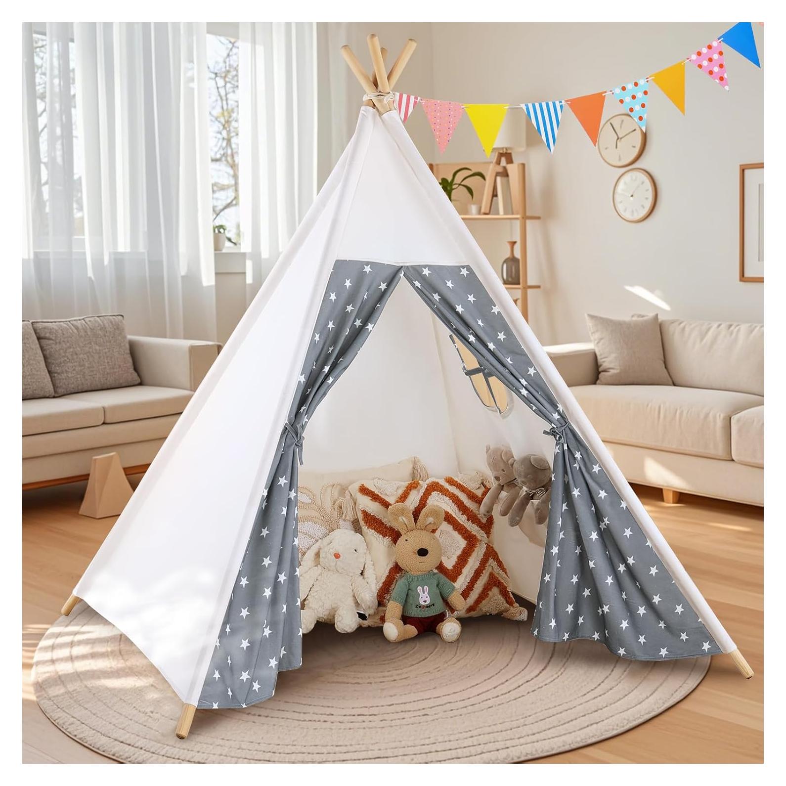 Tienda Teepee para Niños SHENZHEN QIANHAI 120x120x156cm