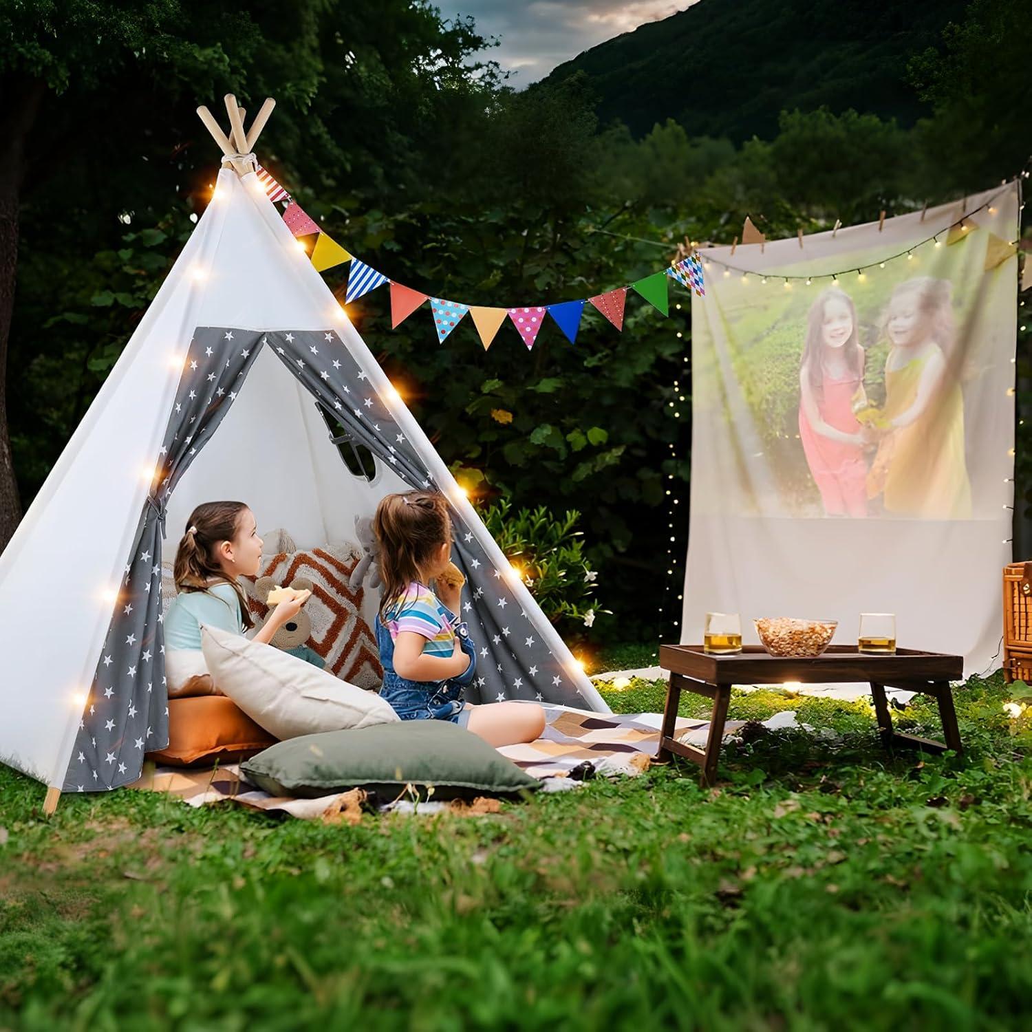 Tienda Teepee para Niños SHENZHEN QIANHAI 120x120x156cm