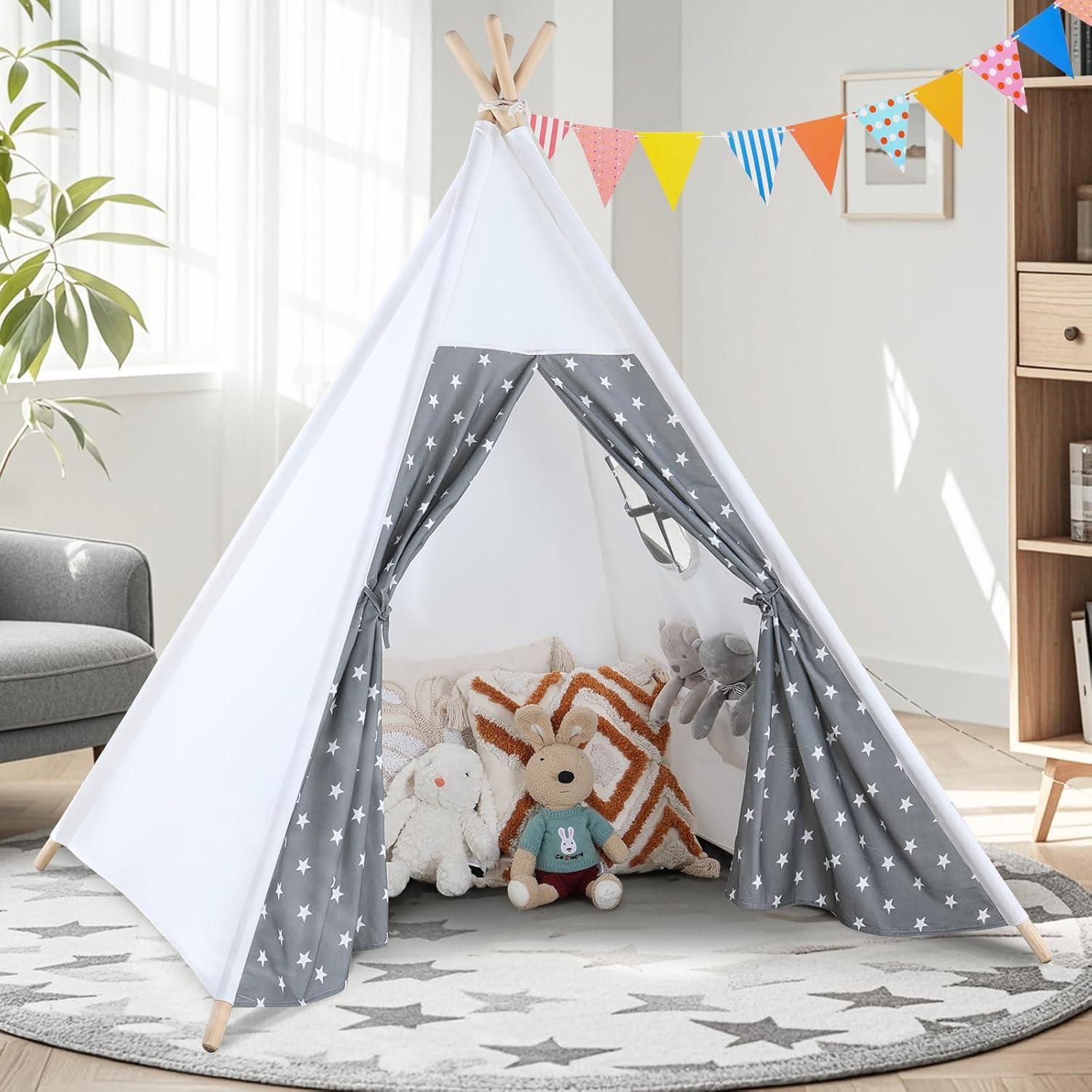 Tienda Teepee para Niños SHENZHEN QIANHAI 120x120x156cm