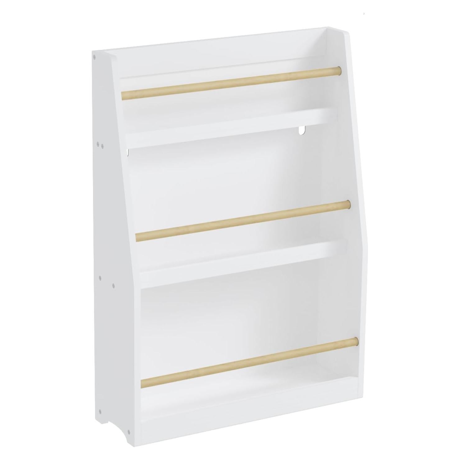 Estantería de Libros para Niños Genérico 3 Niveles Blanca