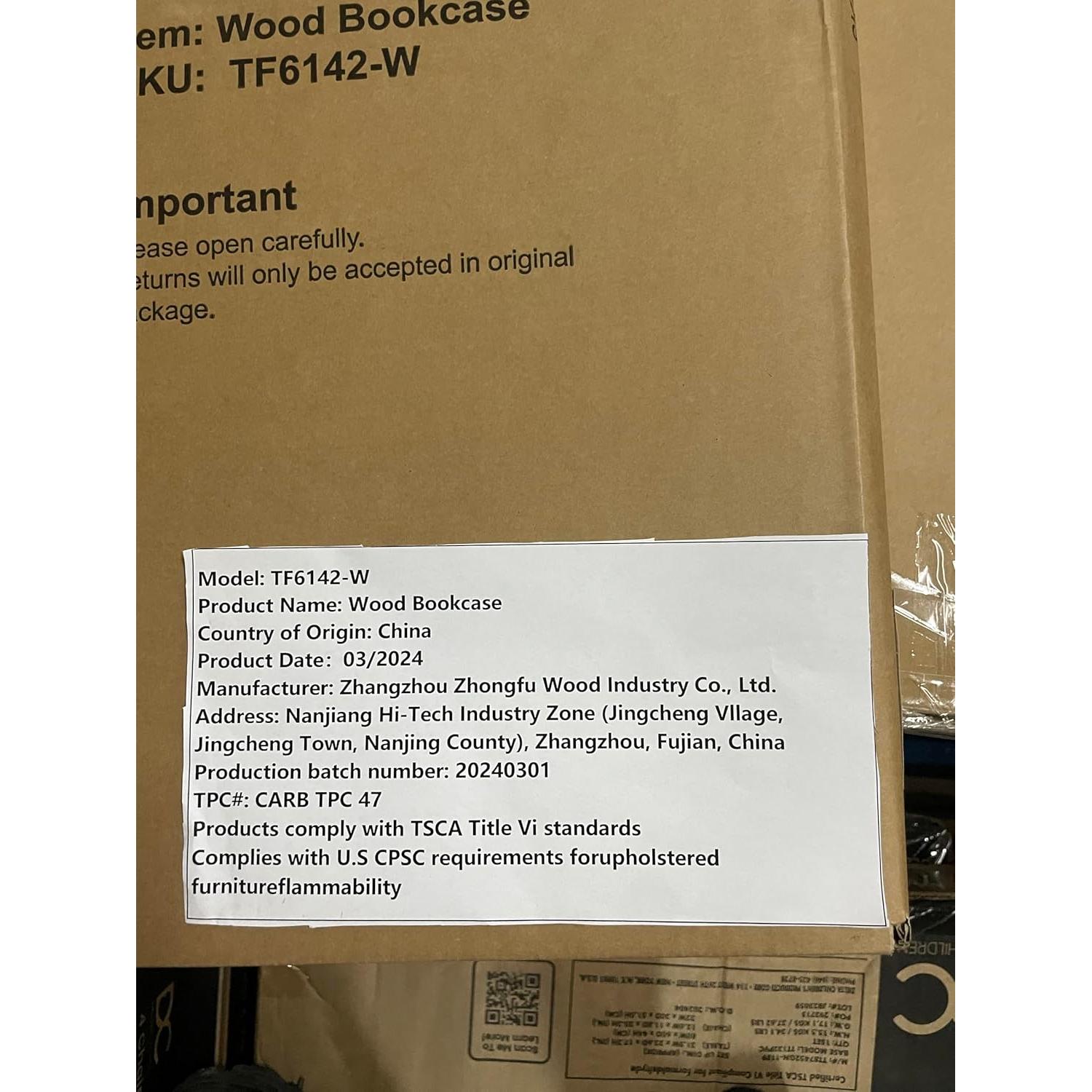 Estantería de Libros para Niños Genérico 3 Niveles Blanca