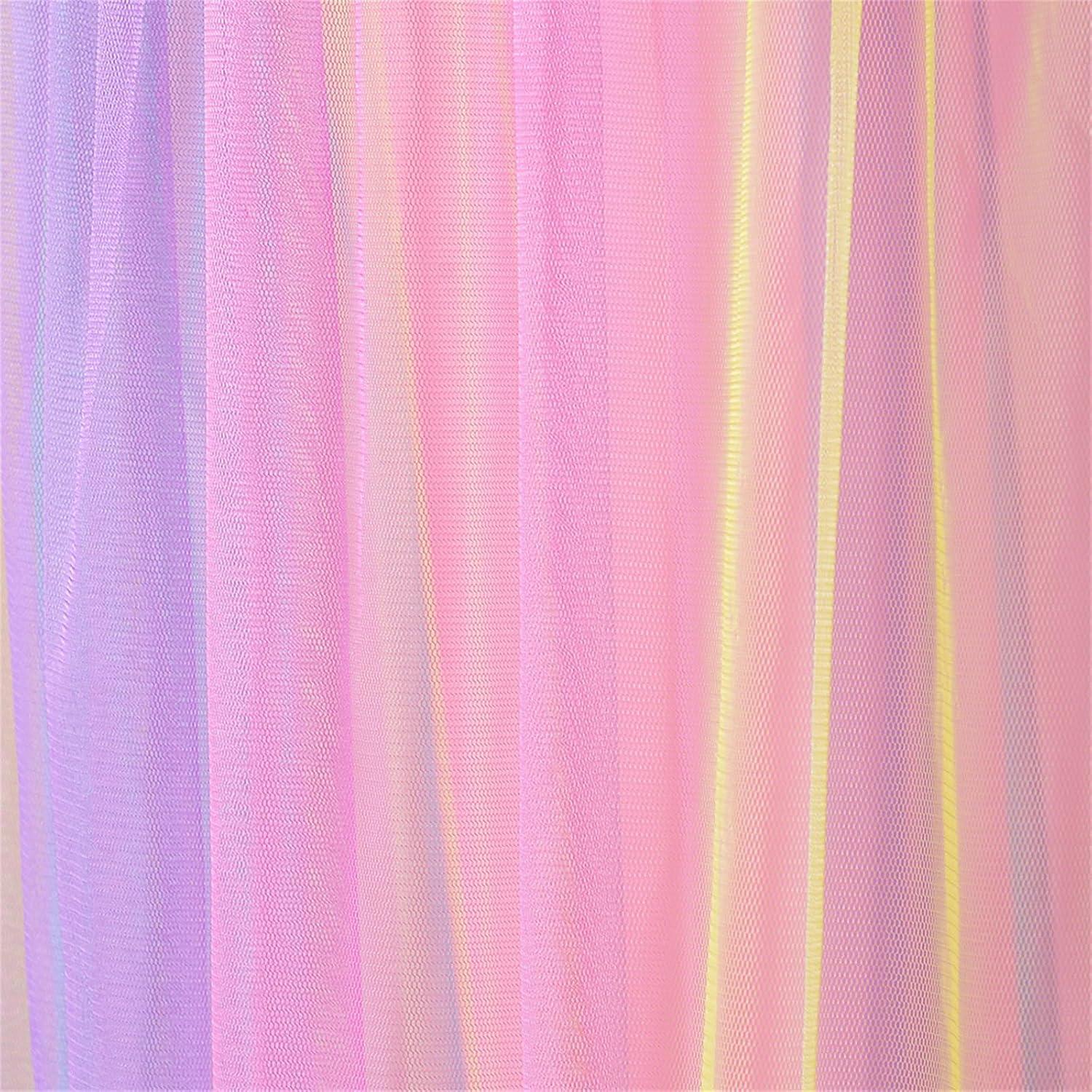 Dosel de Mosquito Comtelek Arcoíris para Cama Niña 250 cm