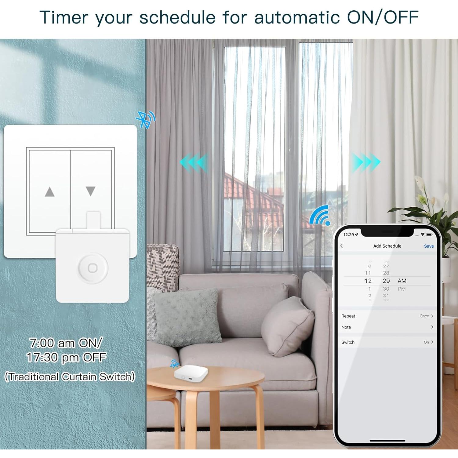 Conjunto Fingerbot y Hub Bluetooth MOES Control Inteligente