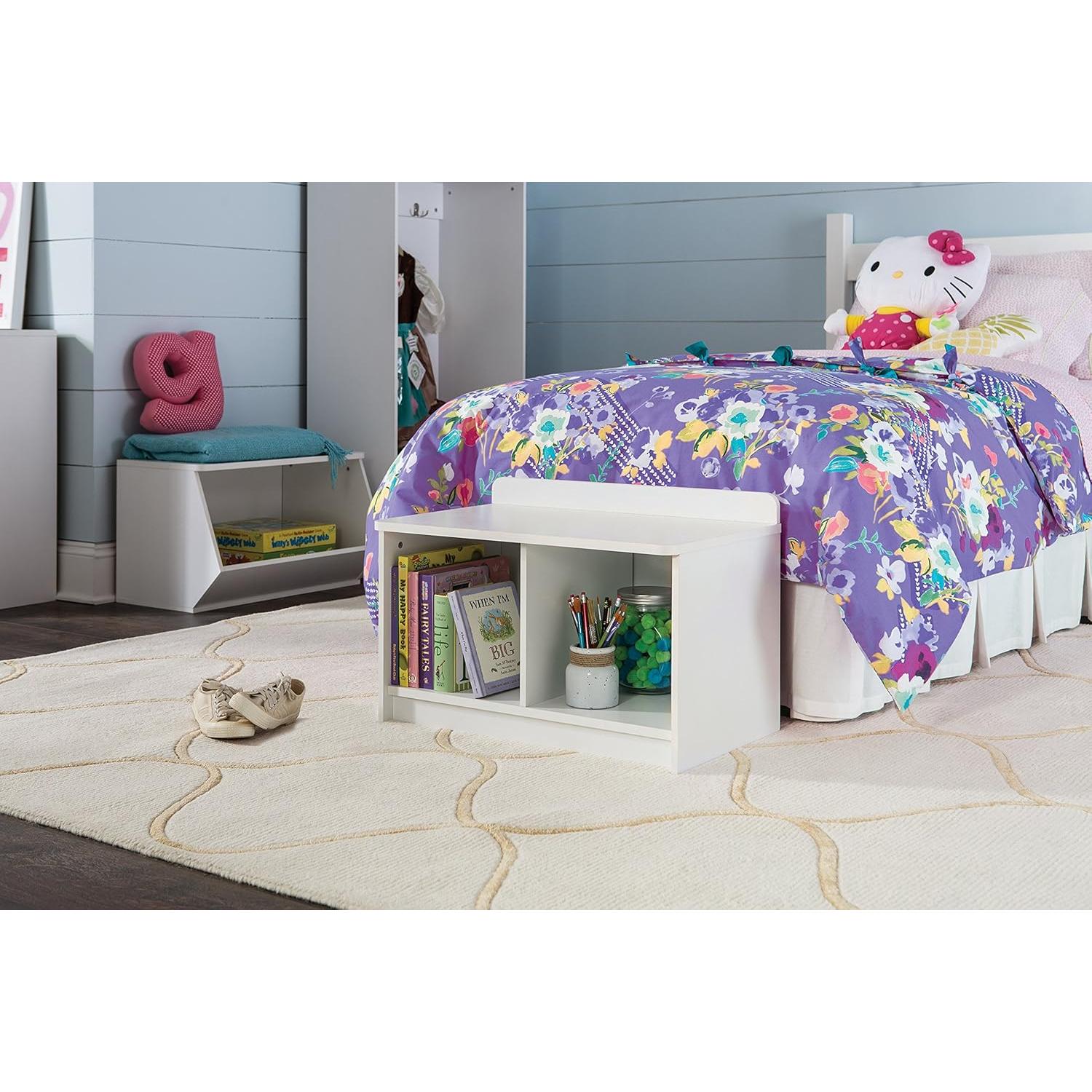 Banco de Almacenamiento ClosetMaid KidSpace 2 Cubos Blanco