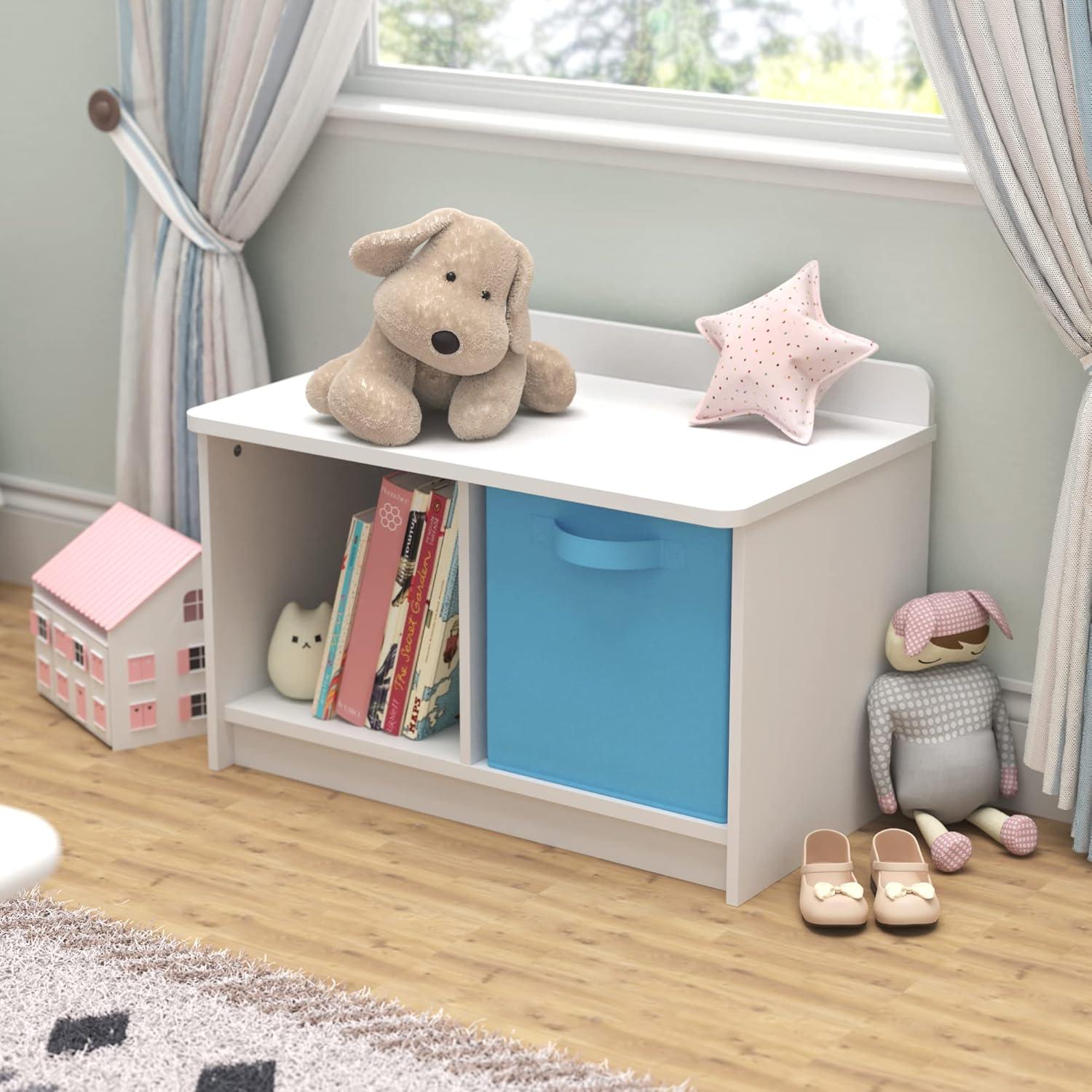 Banco de Almacenamiento ClosetMaid KidSpace 2 Cubos Blanco