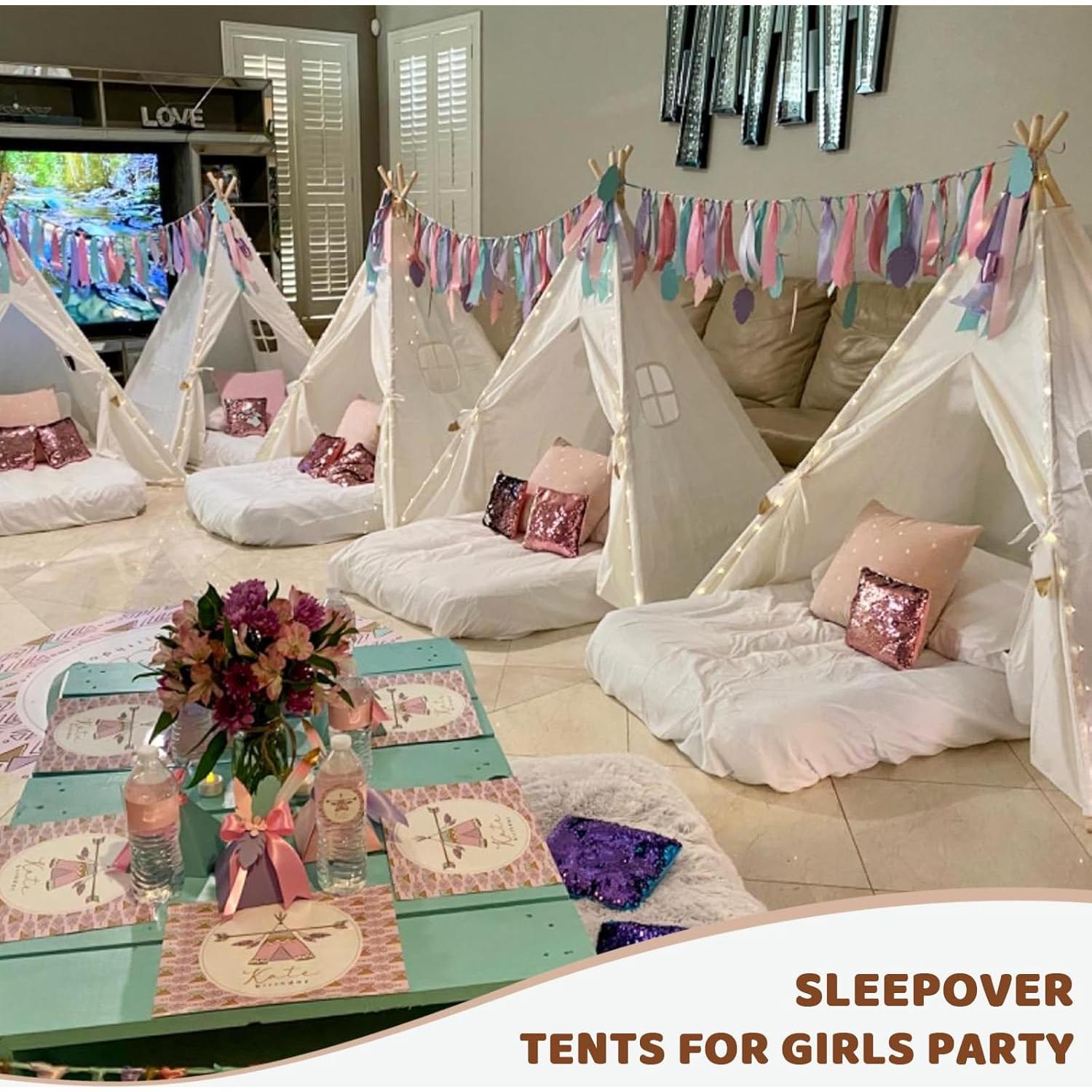 Tienda Teepee Sumbababy 2 Paquete Lona Natural 120x150cm