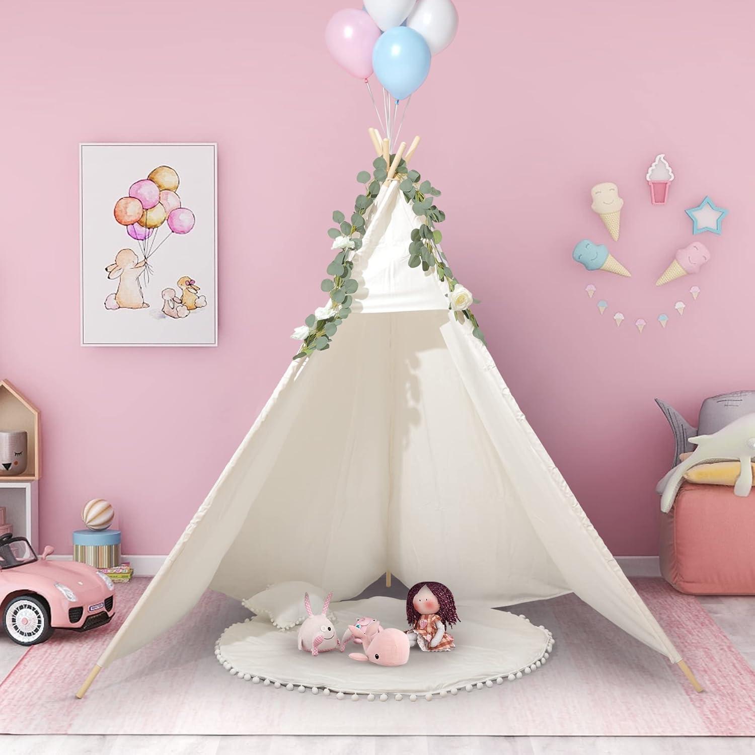 Tienda Teepee Grande 2.13 m Betterhood para Adultos y Niños