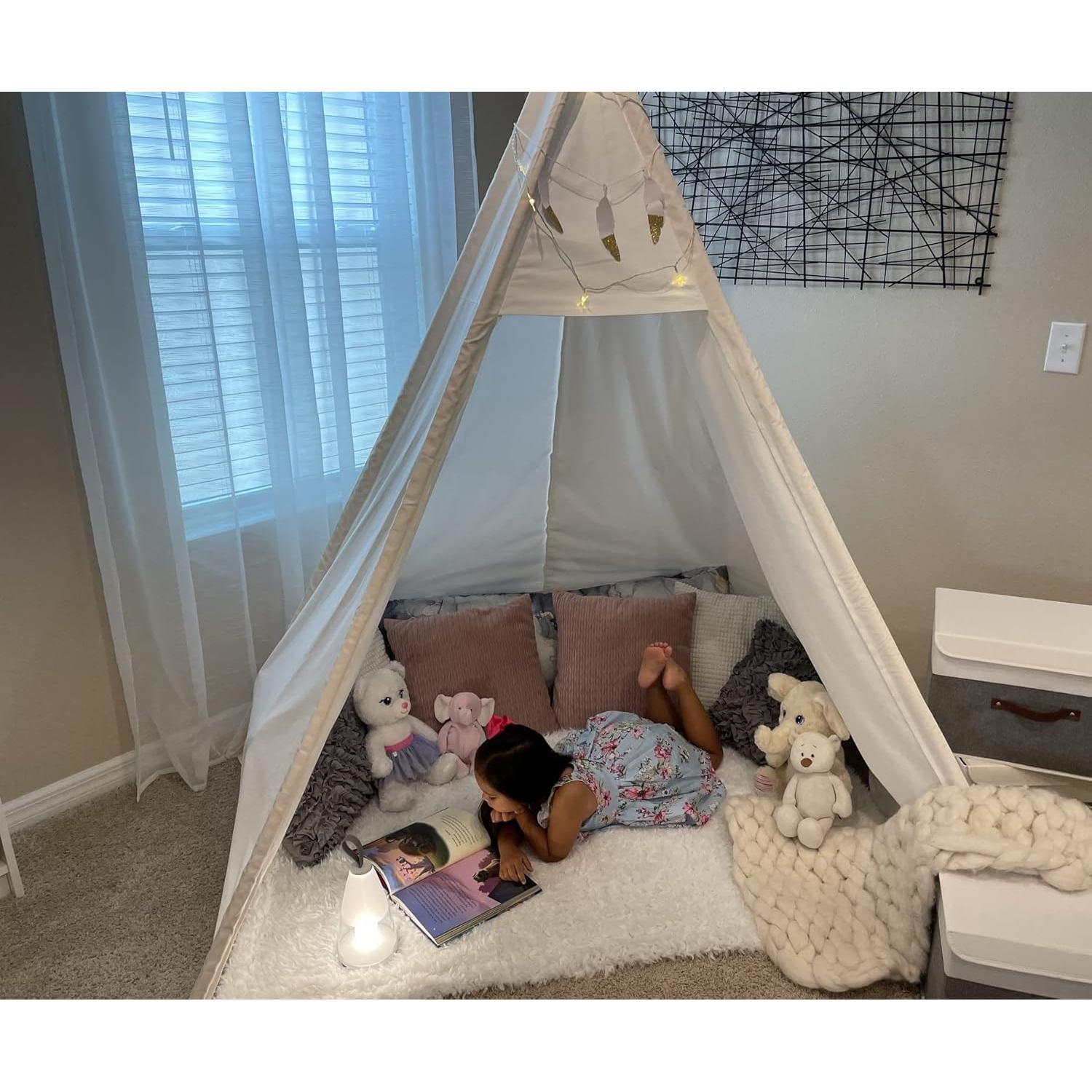 Tienda Teepee Grande 2.13 m Betterhood para Adultos y Niños