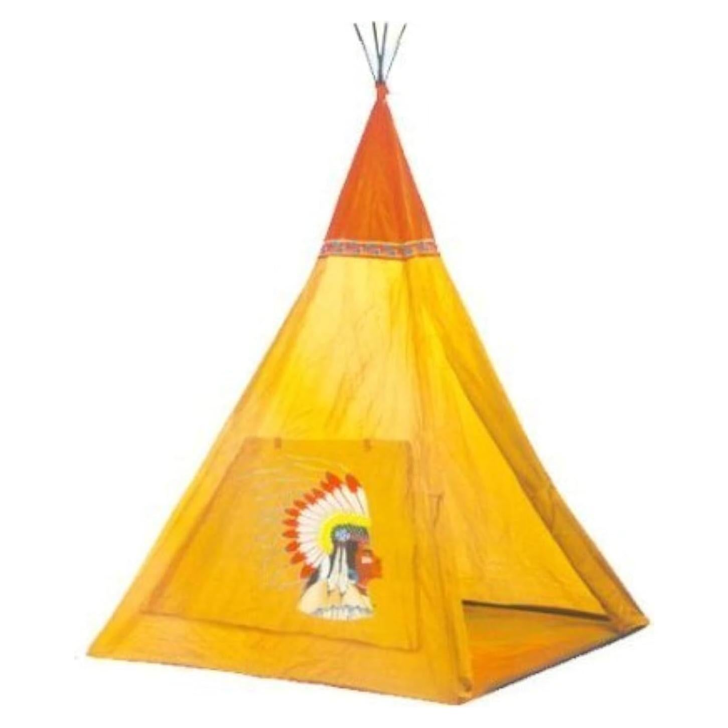 Tienda de Juego Tipi India para Niños 100cm x 100cm x 142cm