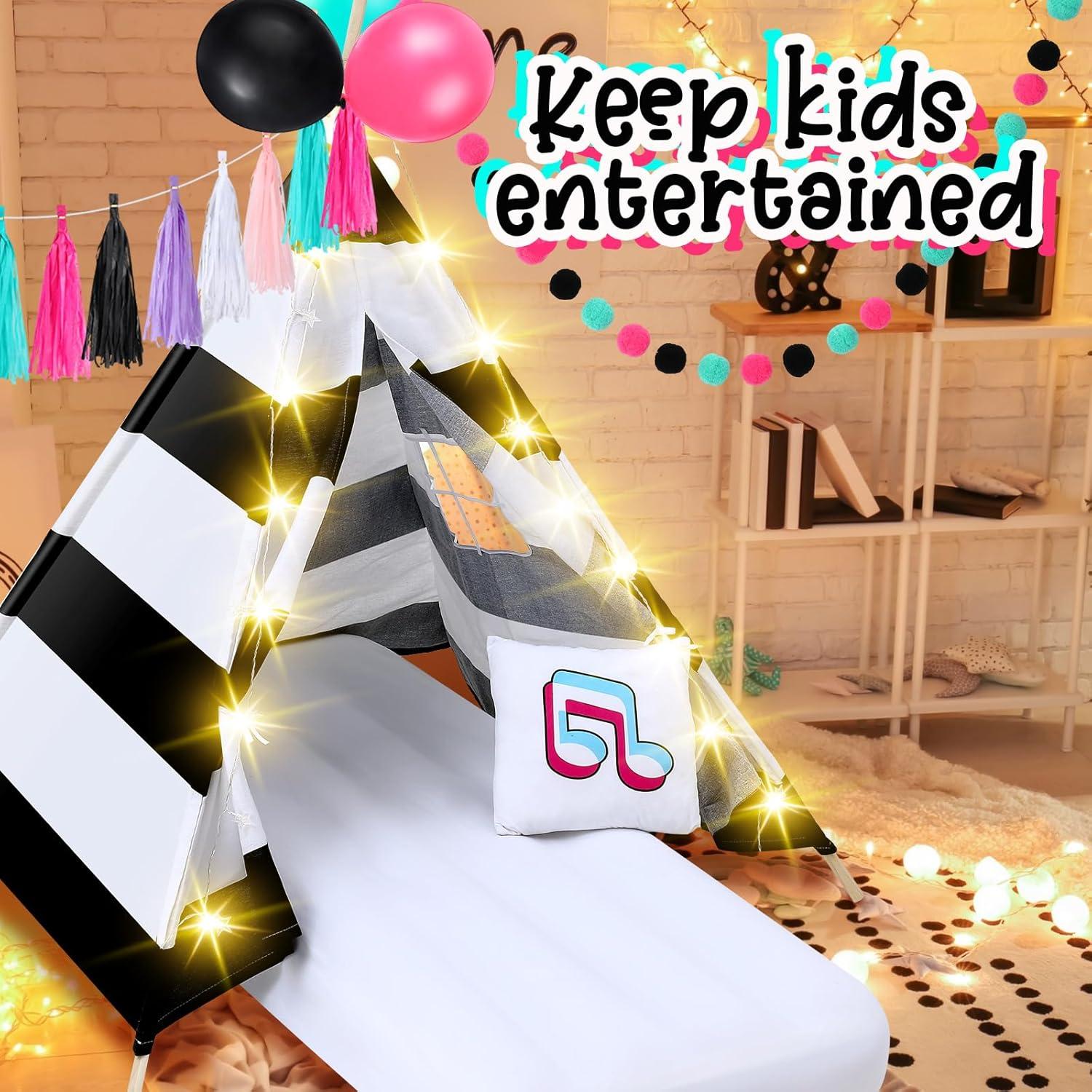 Tienda Teepee Windyun para Niños - Paquete Completo Fiesta Musical