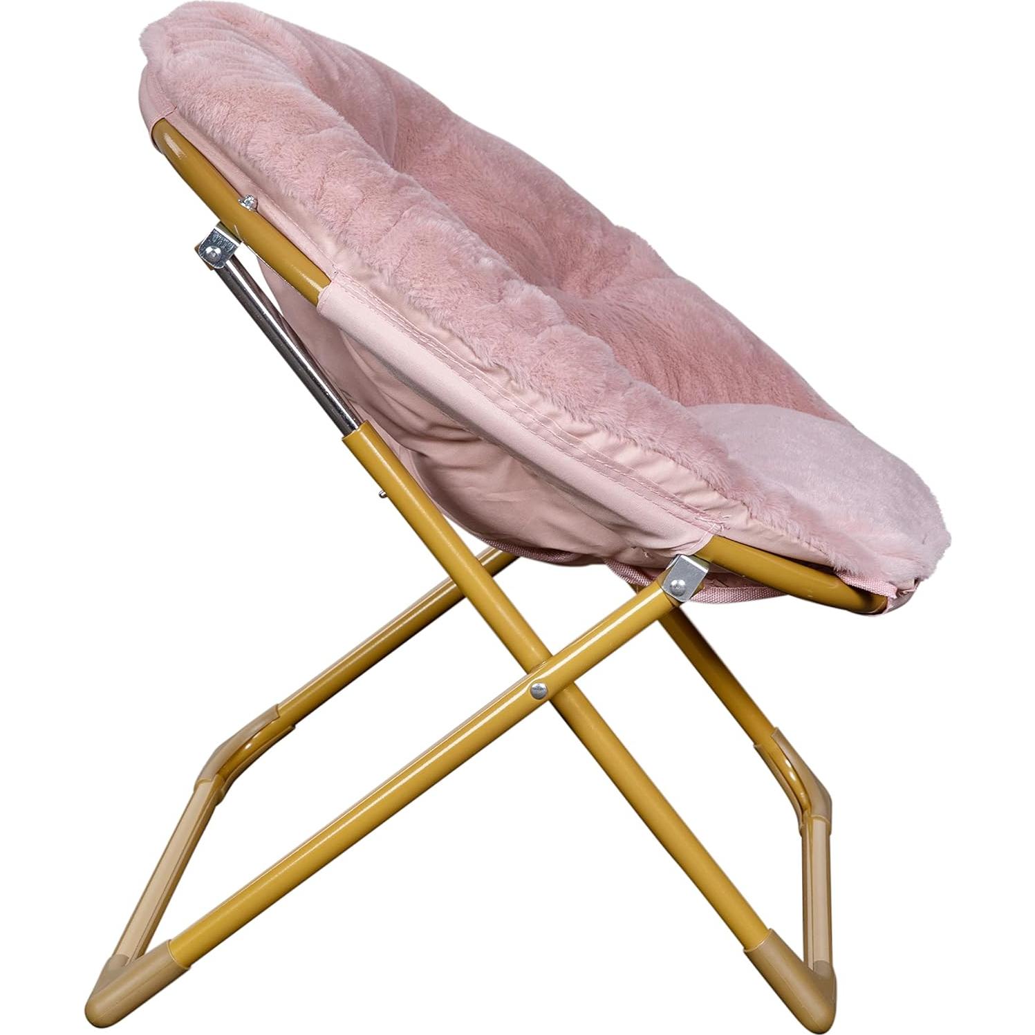 Silla Plegable Infantil Flash Furniture Rosa/Dorado 68 kg