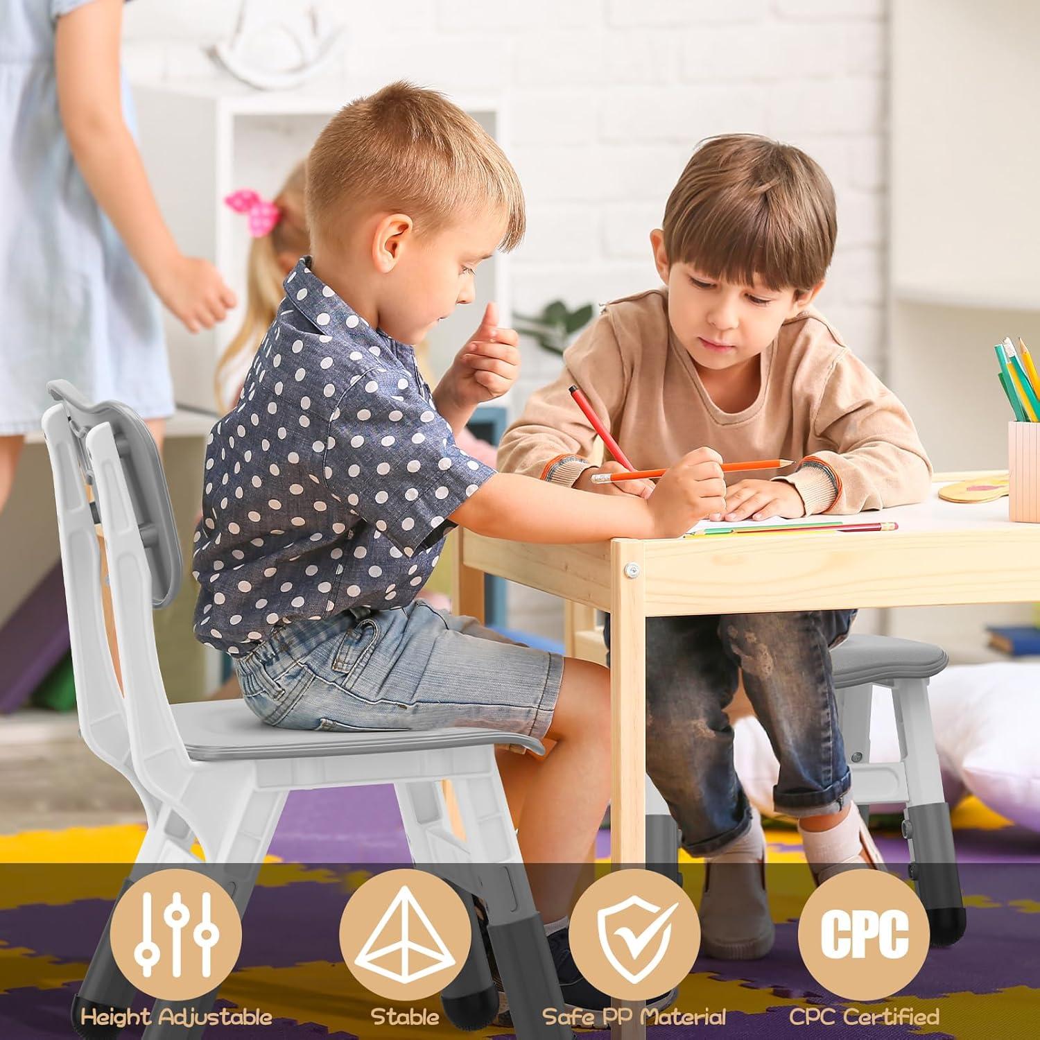 Sillas para Niños GAOMON Ajustables en Altura - Paquete de 2