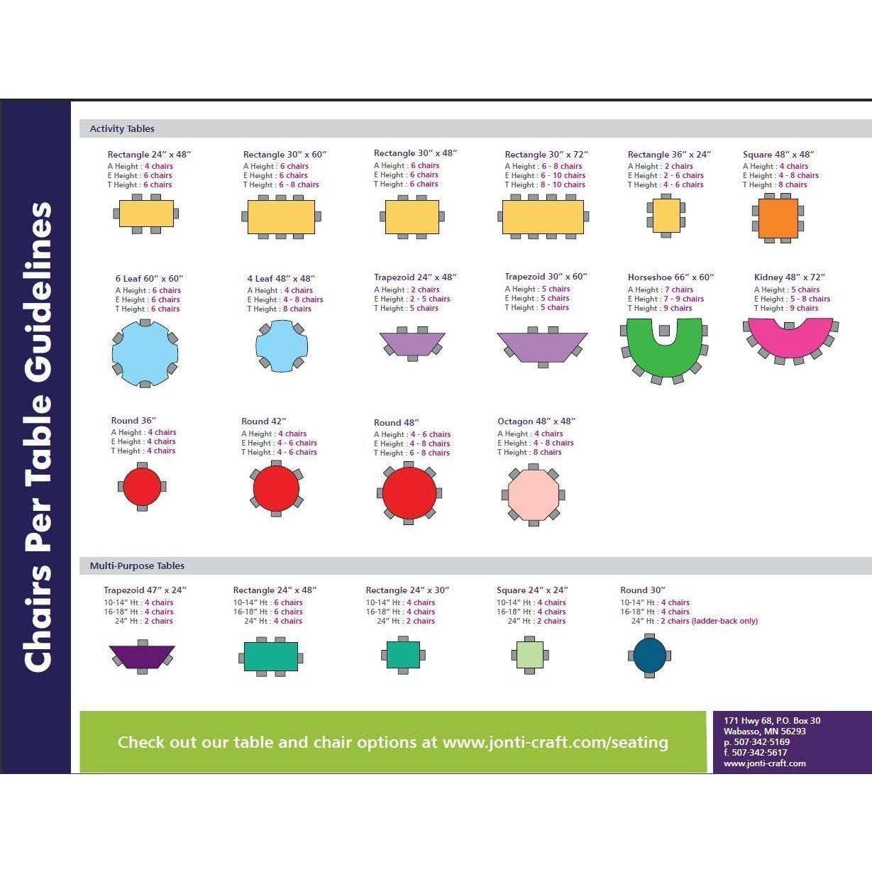 Sillas Apilables Berries Jonti-Craft 8140JC6007 Amarillas - Paquete de 6