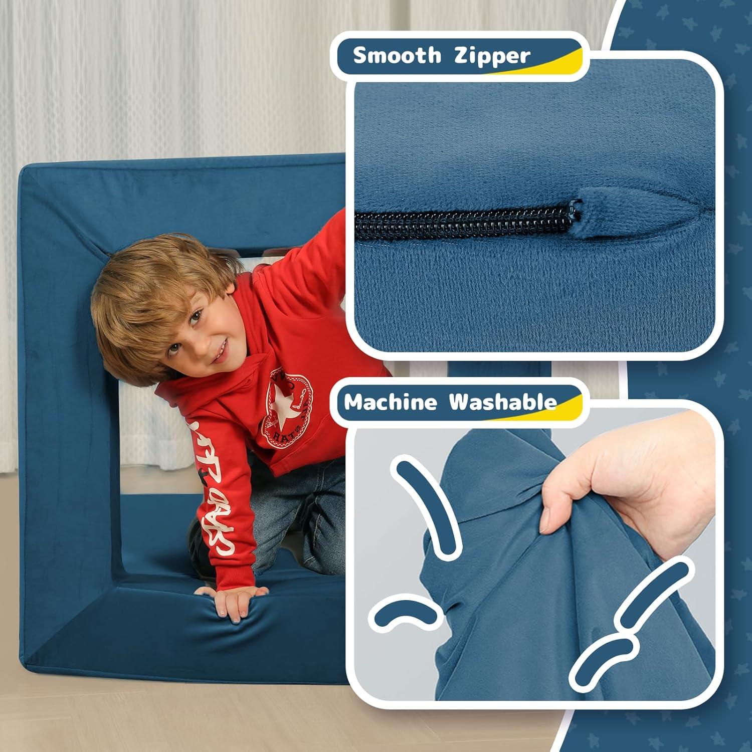 Sofá Modular Infantil Erament 22pcs Espuma Alta Densidad