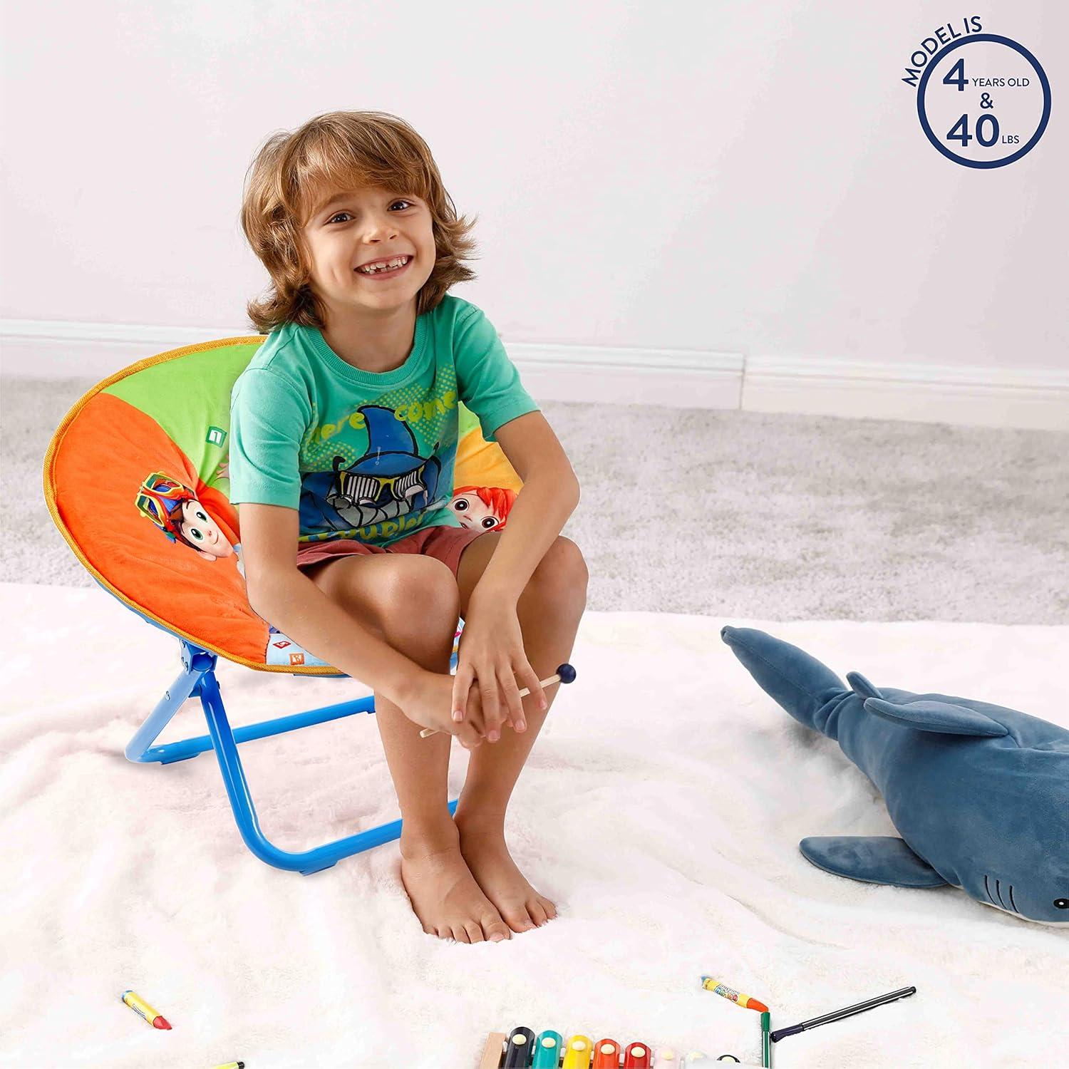 Silla de Plato Plegable Idea Nuova Cocomelon para Niños