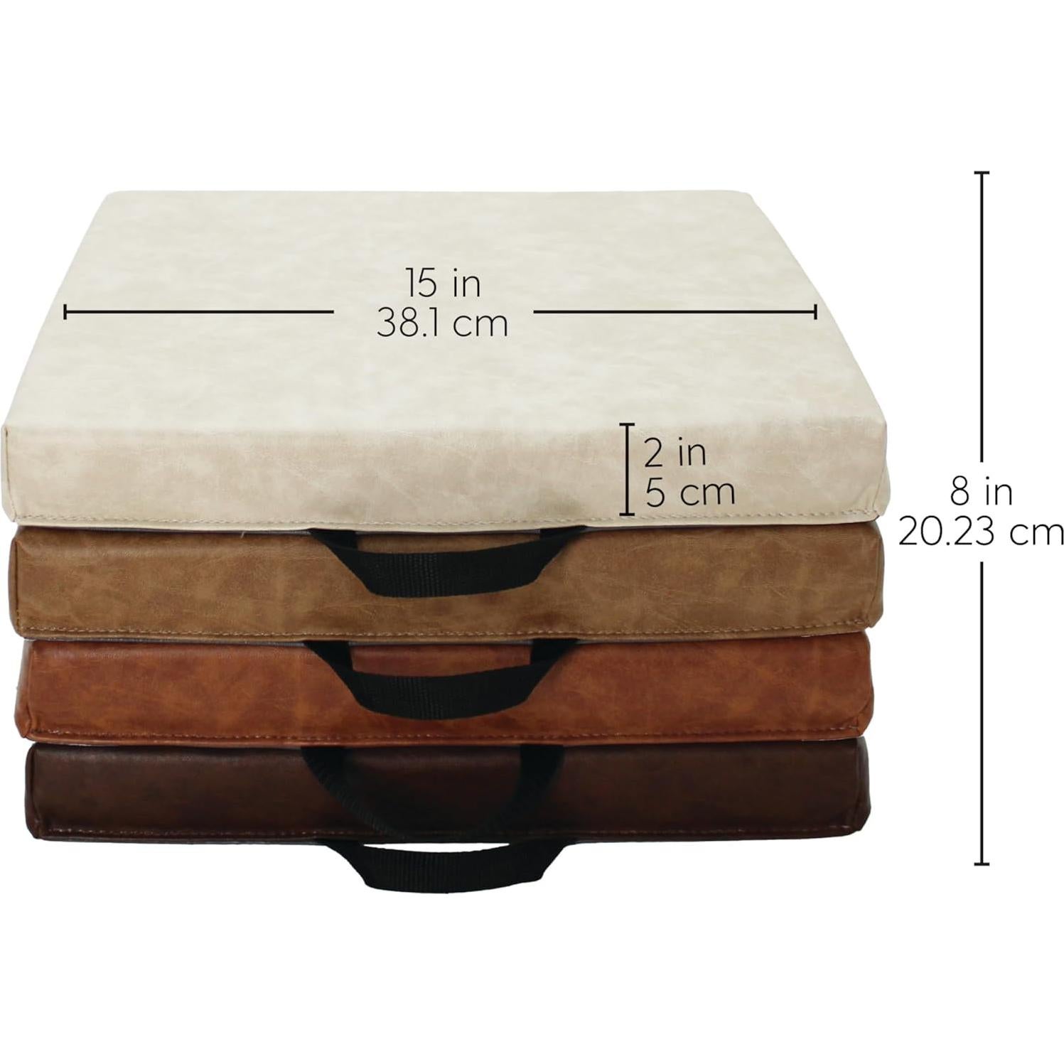 Cojines de Piso Cuadrados Socios Directos de Fábrica 4 Piezas