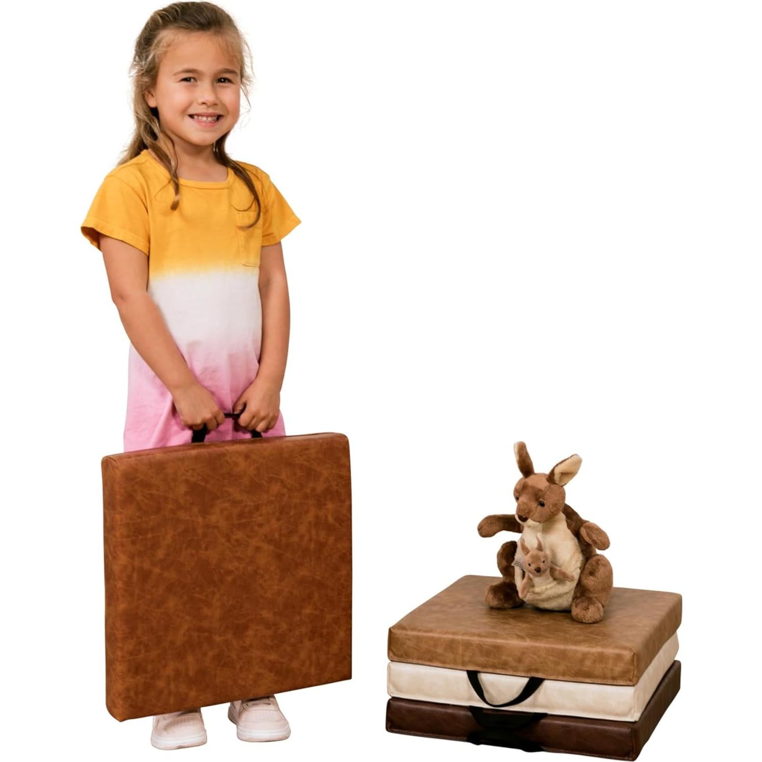 Cojines de Piso Cuadrados Socios Directos de Fábrica 4 Piezas