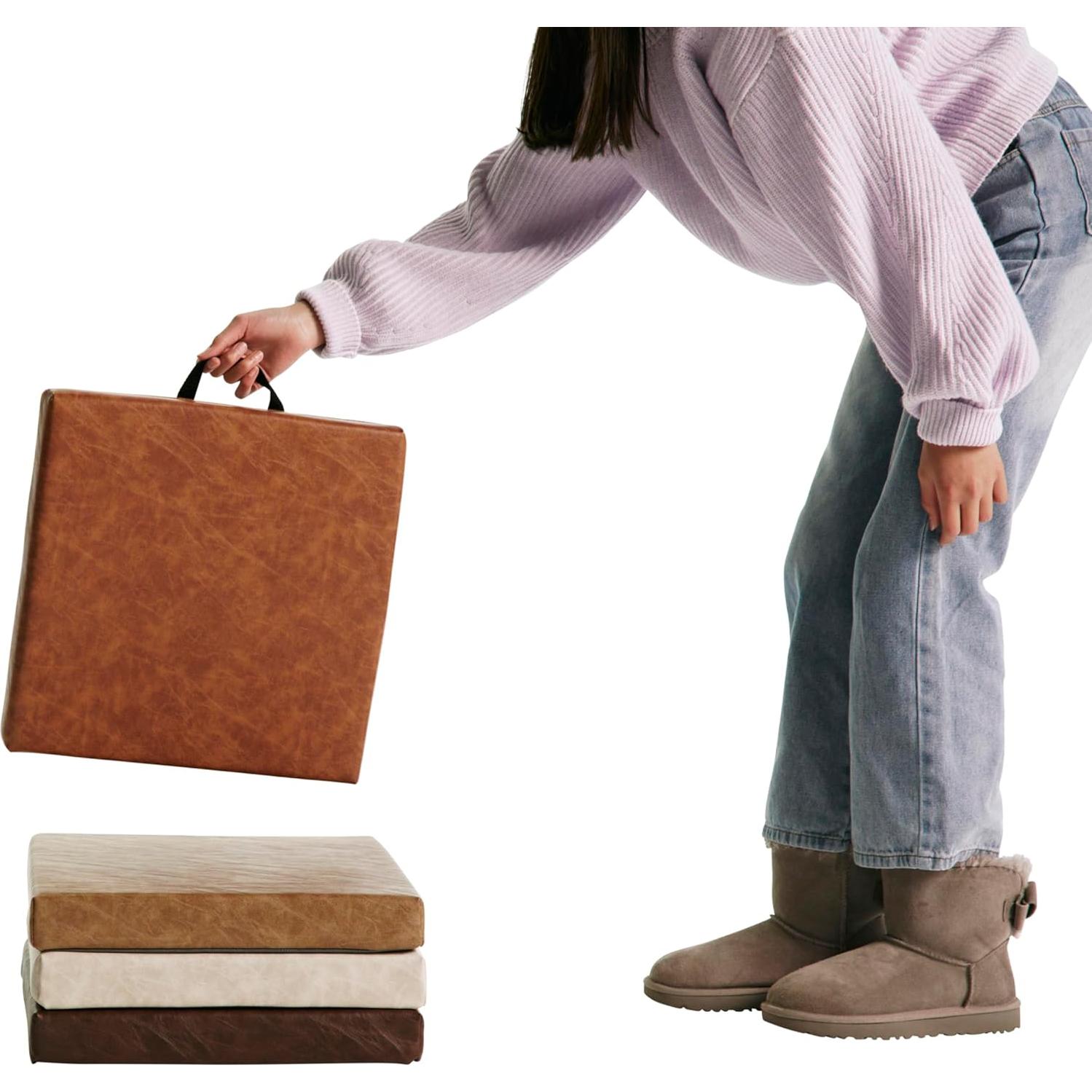 Cojines de Piso Cuadrados Socios Directos de Fábrica 4 Piezas