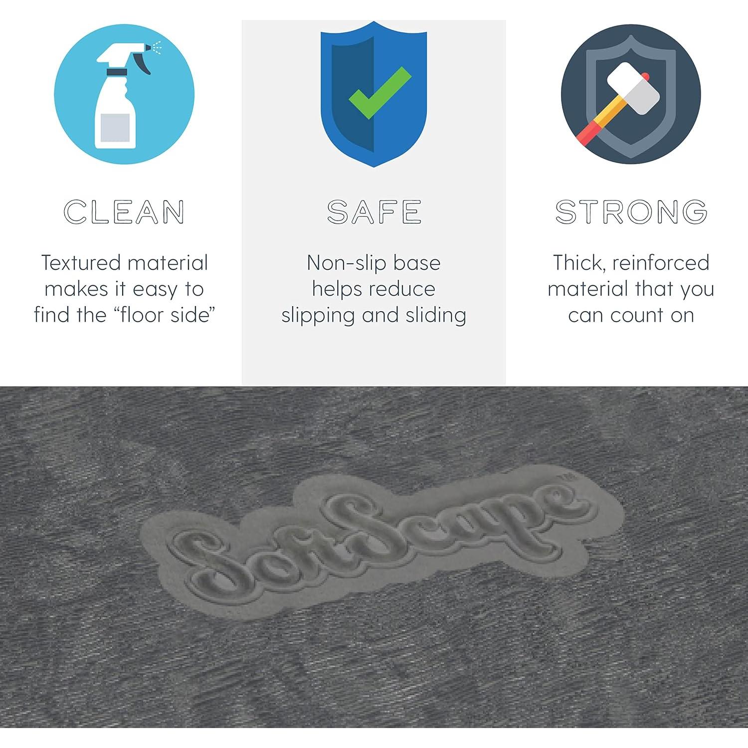 Cojines de Piso Cuadrados Socios Directos de Fábrica 4 Piezas