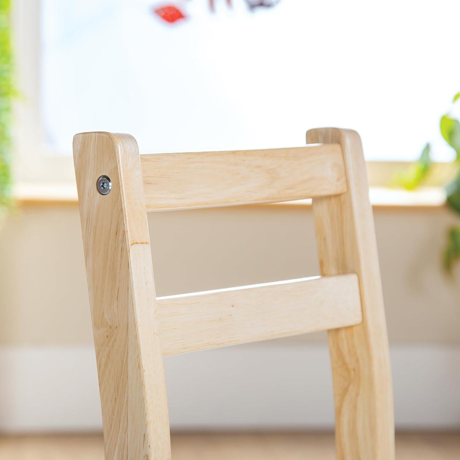 Conjunto de 2 Sillas de Madera Guidecraft EdQ - Natural