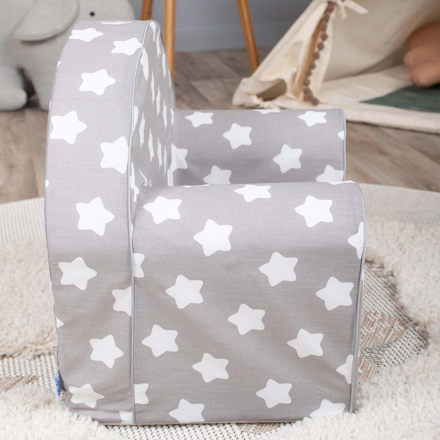 Sofá Delsit para Niños - Sillón de Espuma 33x51x43 cm