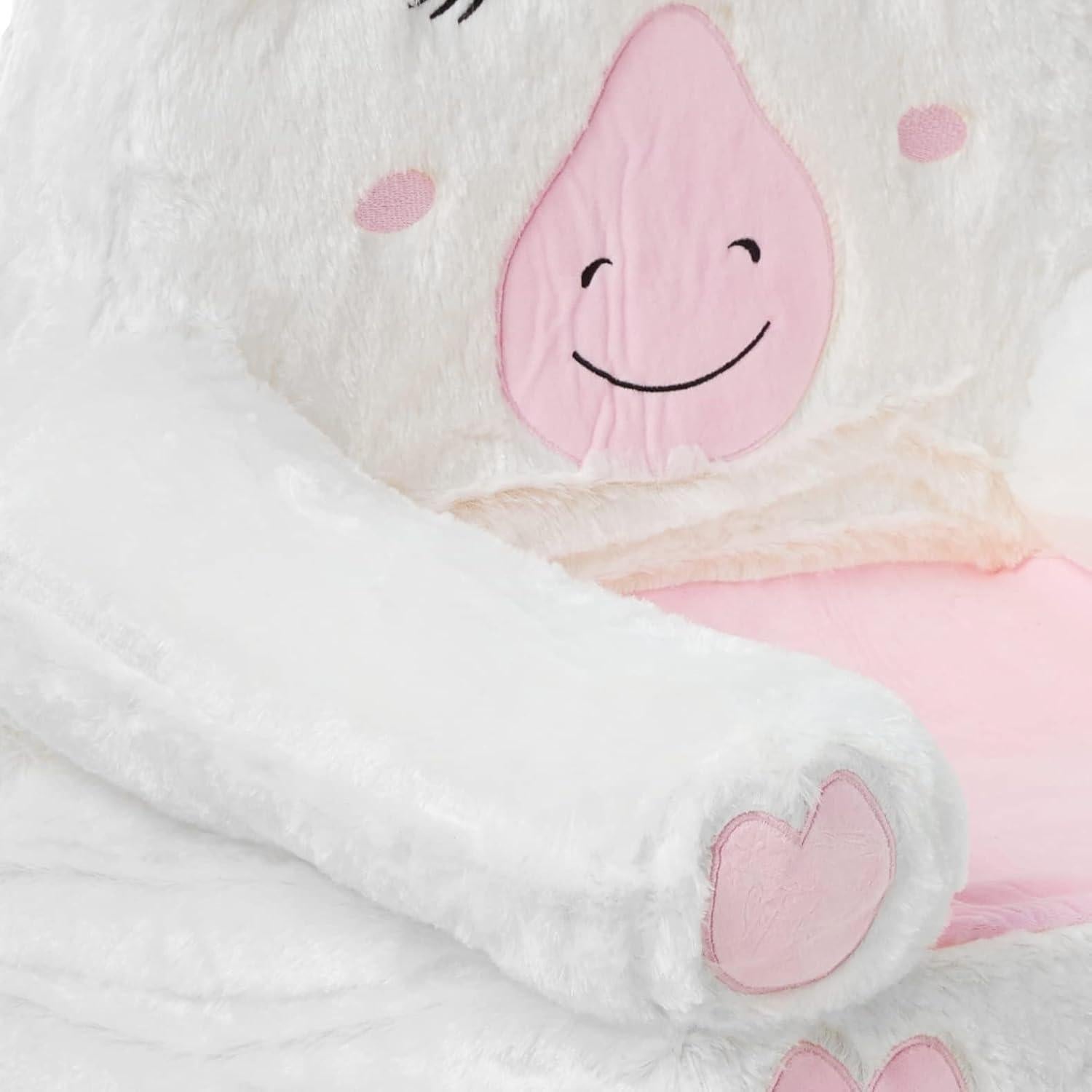 Silla de Felpa para Niños Amazon Basics Unicornio Mediana