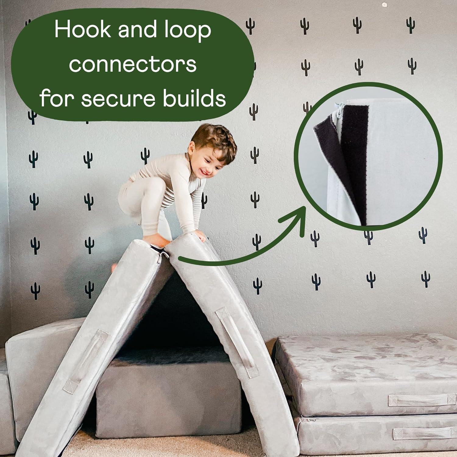 Sofá Modular Figgy para Niños - 6 Piezas Lavables y Seguras