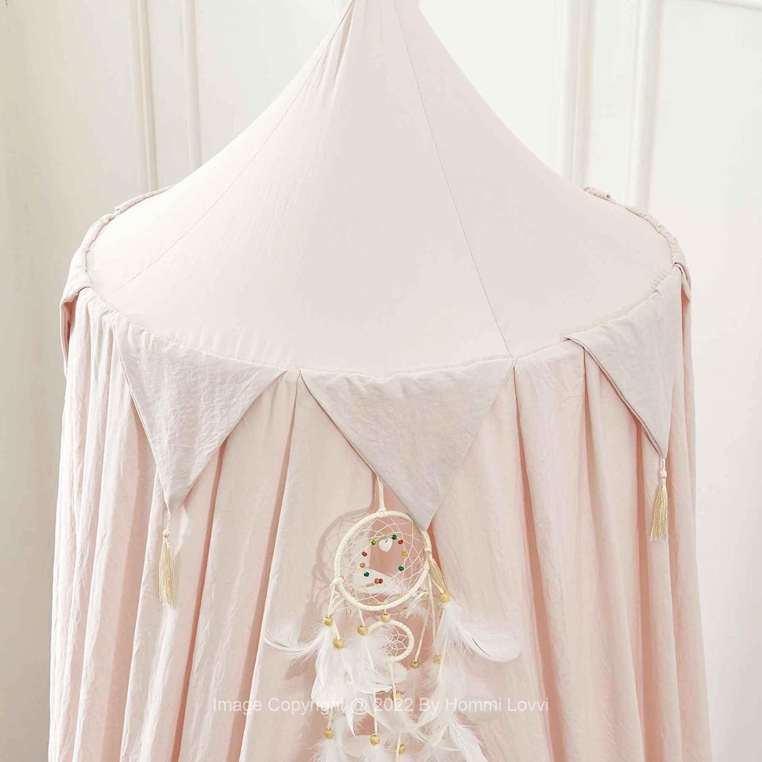 Dosel de Cama Princesa Hommi Lovvi Rosa Claro 280cm